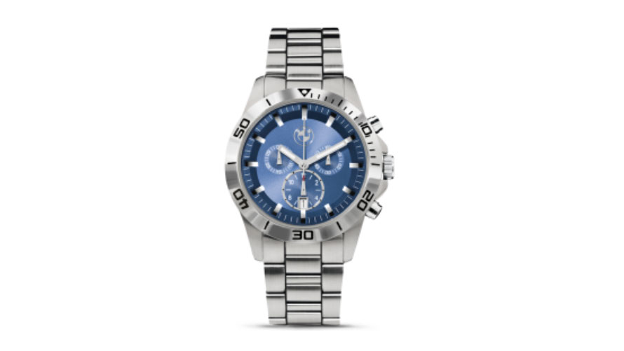 Das Produktbild zeigt den BMW Sport Chrono Blau.