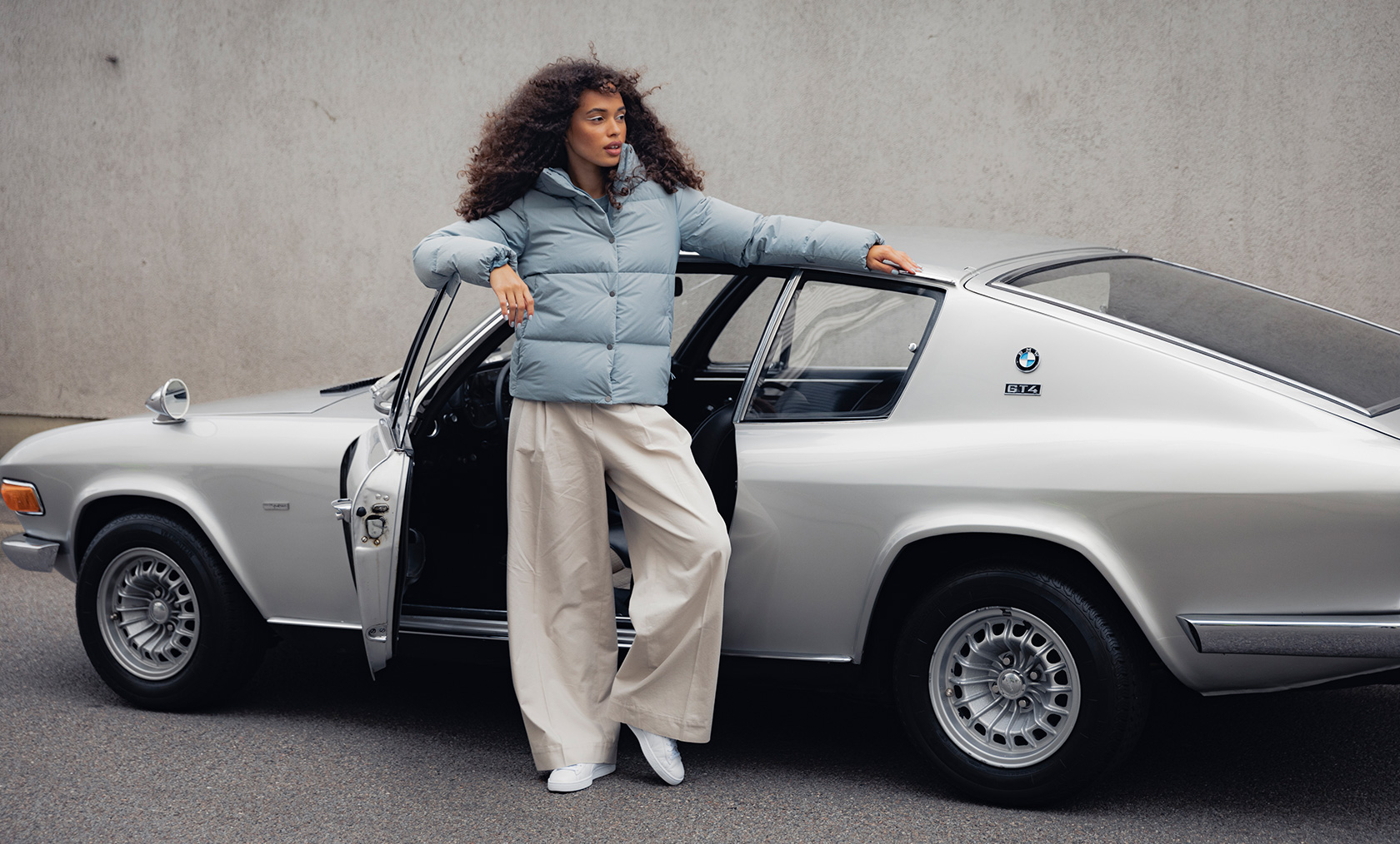 BMW Lifestyle Lookbook 2023 Goods with Freude Puffer Jacke BMW Lifestyle Lookbook Goods with Puffer Jacke