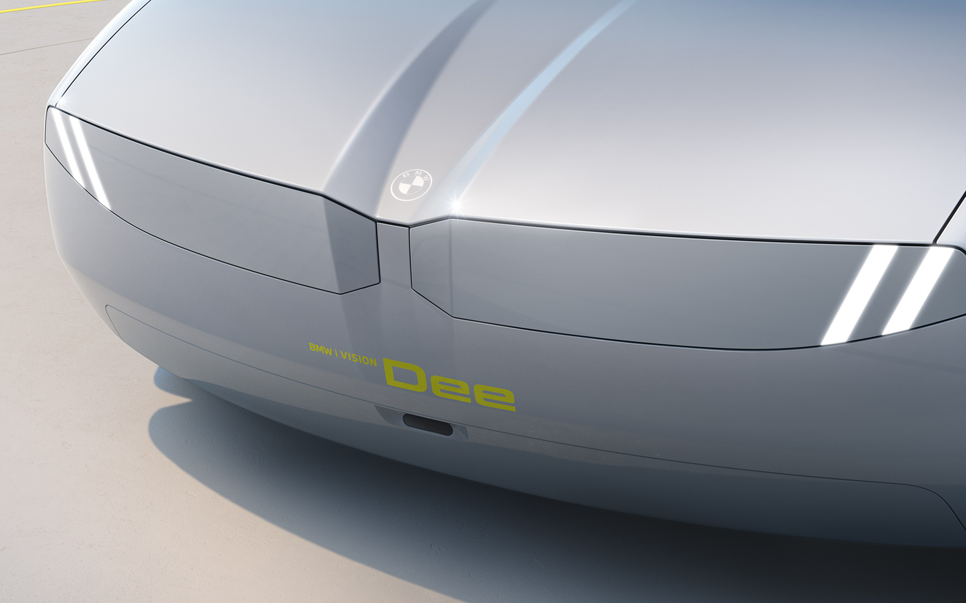 BMW i Vision Dee Exterieurdesign Front BMW i Vision Dee Visionsfahrzeug Exterieurdesign Frontansicht
