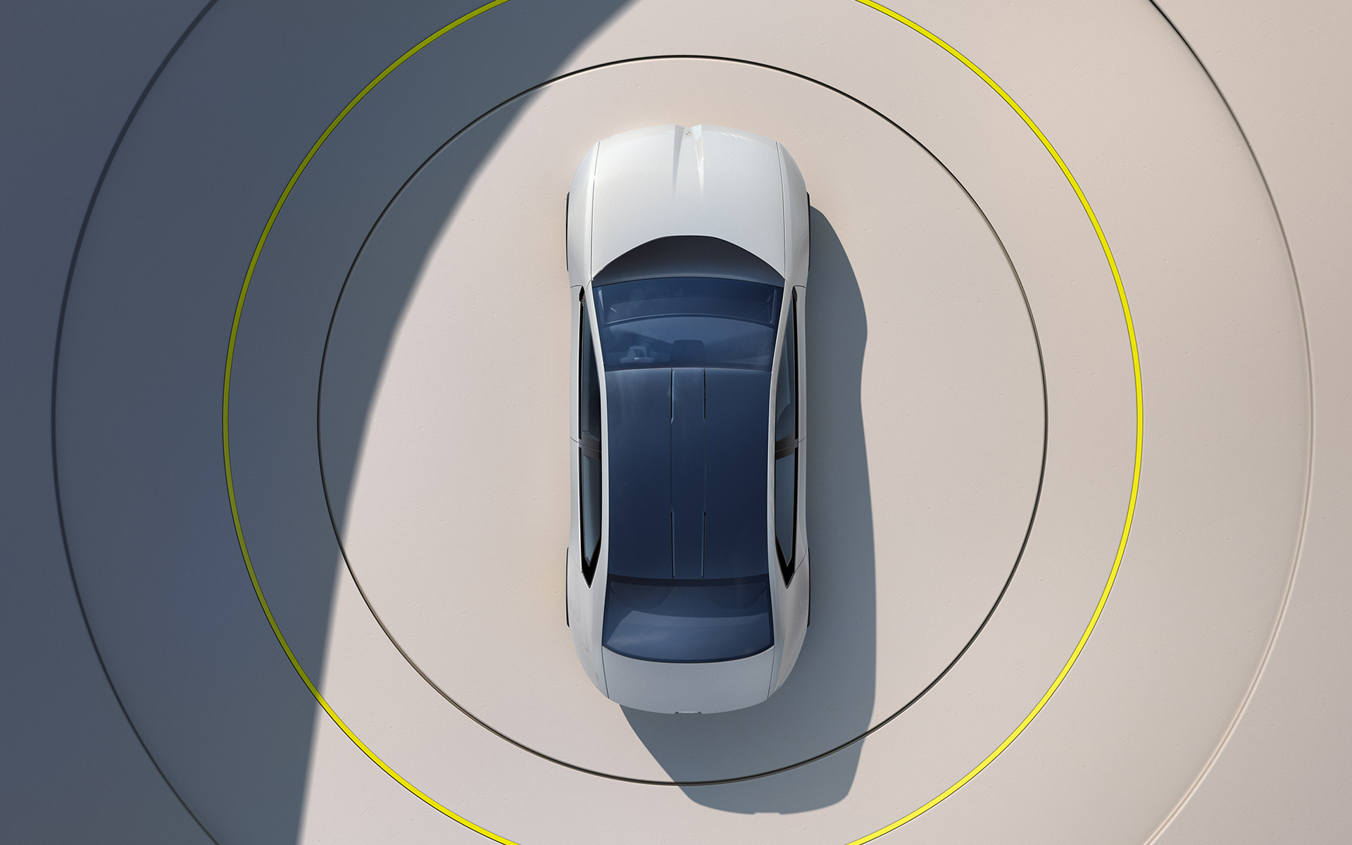BMW i Vision Dee Exterieurdesign Topshot BMW i Vision Dee Visionsfahrzeug Exterieurdesign Topshot