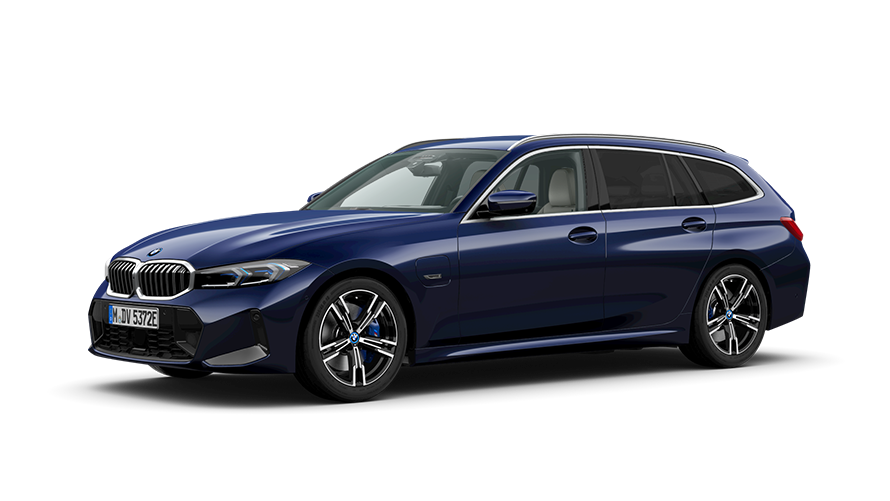 BMW 3er Touring G21 PHEV 3/4 Frontansicht stehend