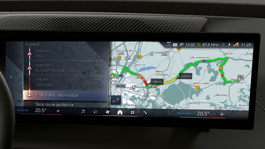 Remote Software Upgrade Central Information Display interaktive Darstellung der Navigation Central Information Display interaktive Darstellung der Navigation