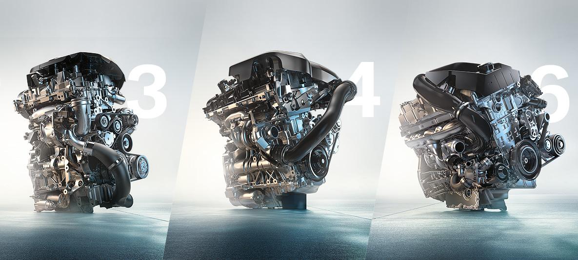 BMW EfficientDynamics: Verbrennungsmotoren BMW EfficientDynamics, Verbrennungsmotoren, Diesel, Benzin
