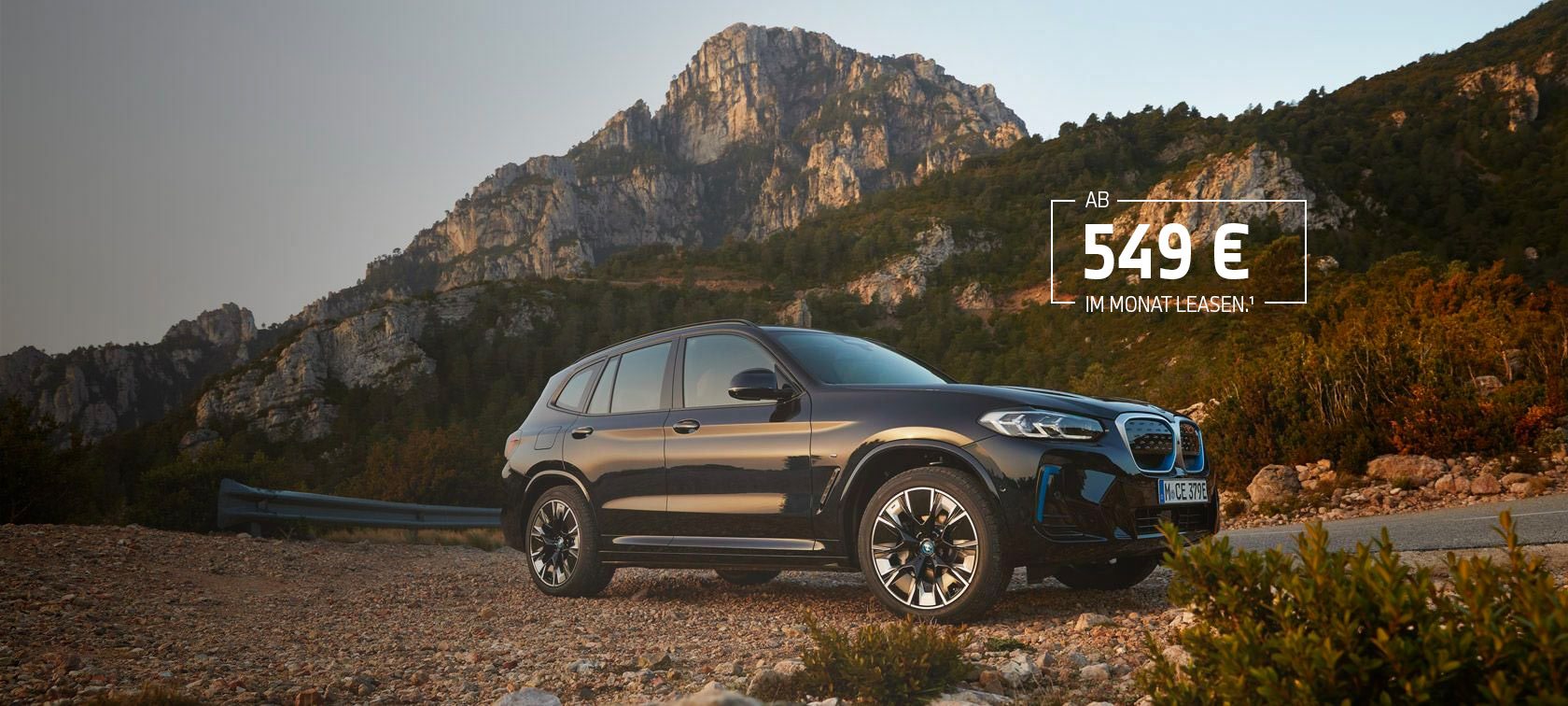 BMW iX3 G08 2021 M Carbonschwarz Seitenansicht