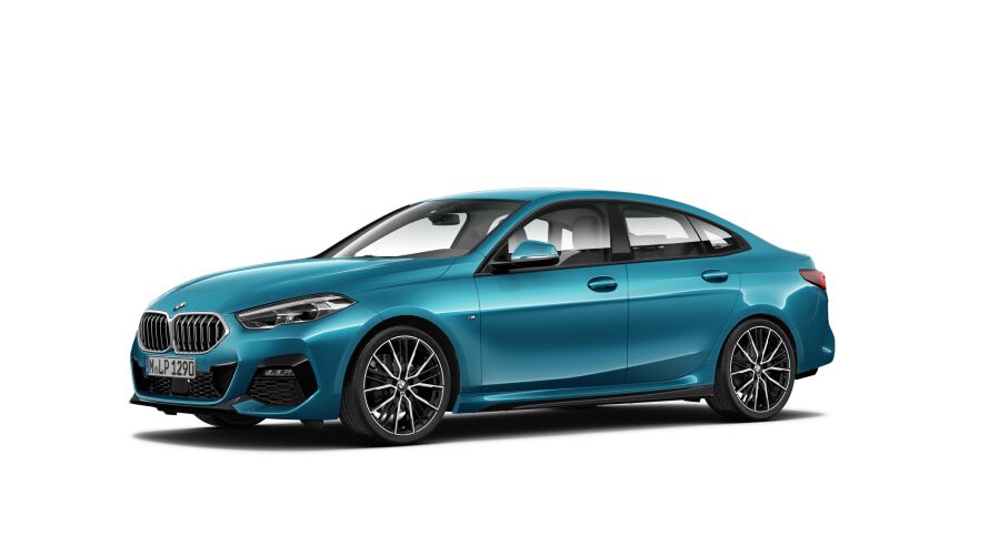 BMW 2er Modelle BMW 2er Gran Coupé F44 Dreiviertel-Seitenansicht BMW 2er Modelle BMW 2er Gran Coupé F44 Dreiviertel-Seitenansicht