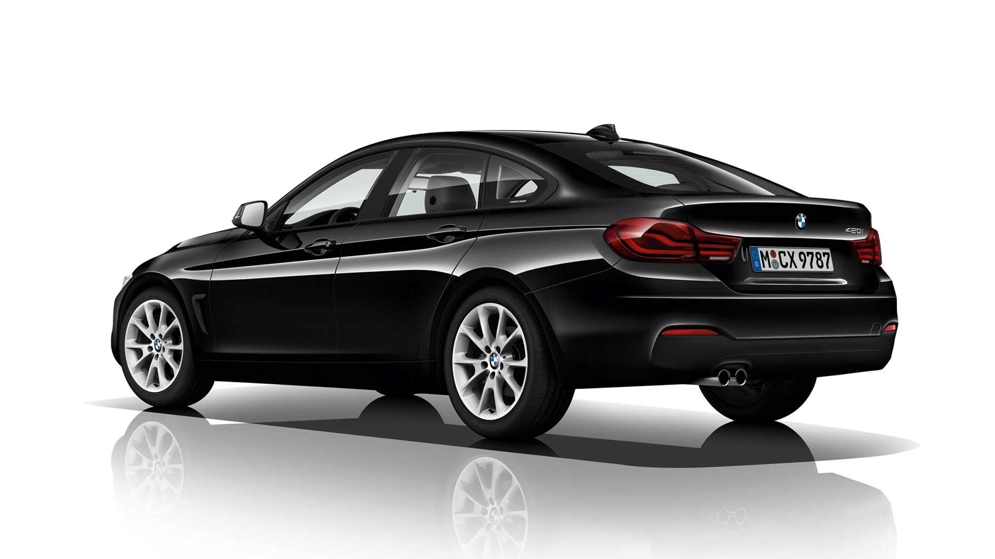 BMW 4er Gran Coupé, Modell Advantage Dreiviertel Heckschuss F36 BMW 4er Gran Coupé, Advantage Dreiviertel Heckschuss F36
