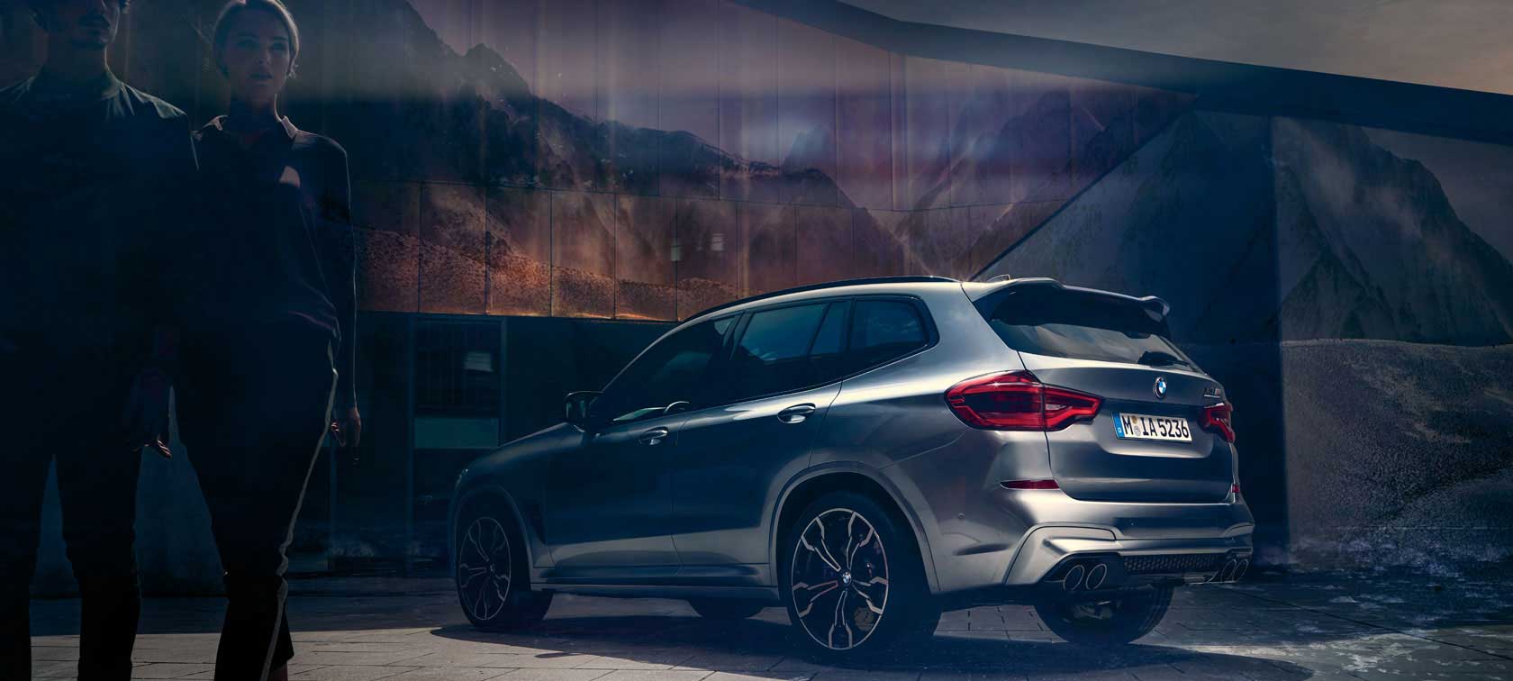 BMW X3 M Competition, Dreiviertel-Heckansicht F97 BMW X3 M Competition SUV, Dreiviertel-Heckansicht F97