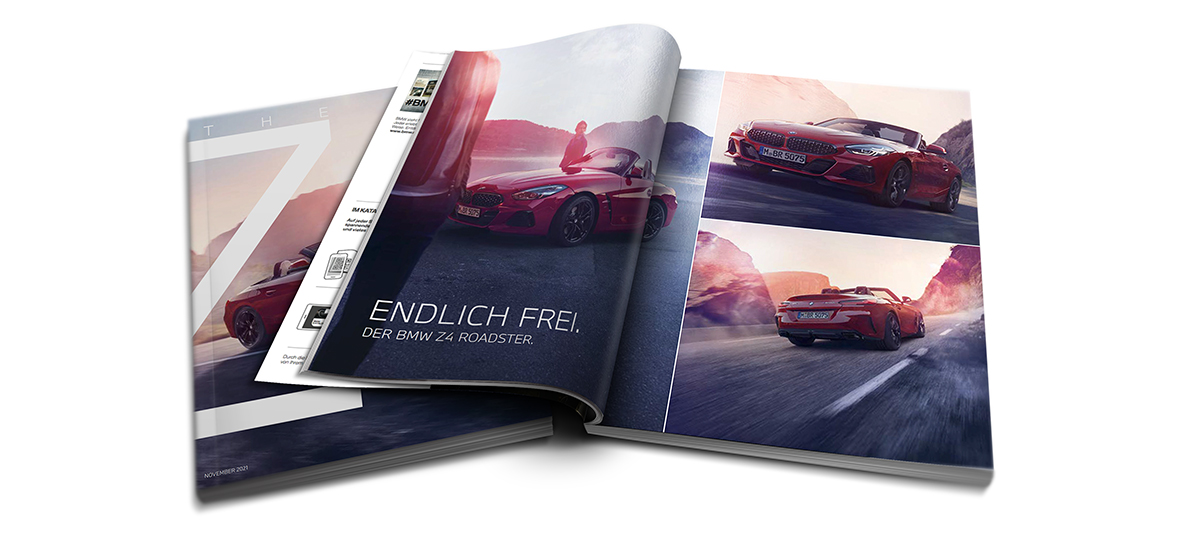 BMW Z4 M40i ROADSTER KATALOG/PREISLISTE. BMW Z4 M40i ROADSTER KATALOG/PREISLISTE.