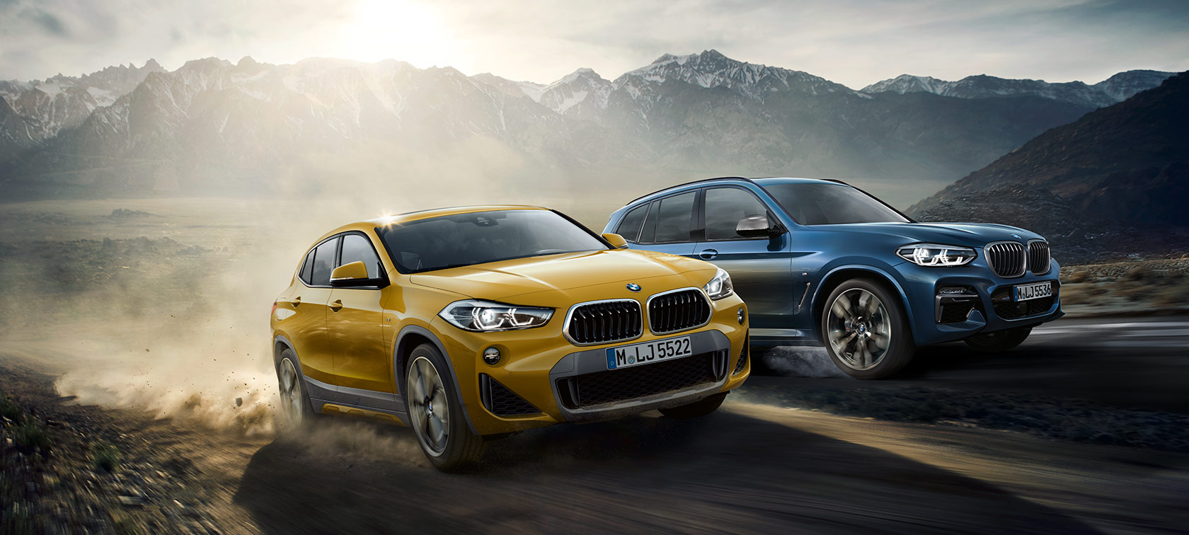 BMW X2 und der BMW X3