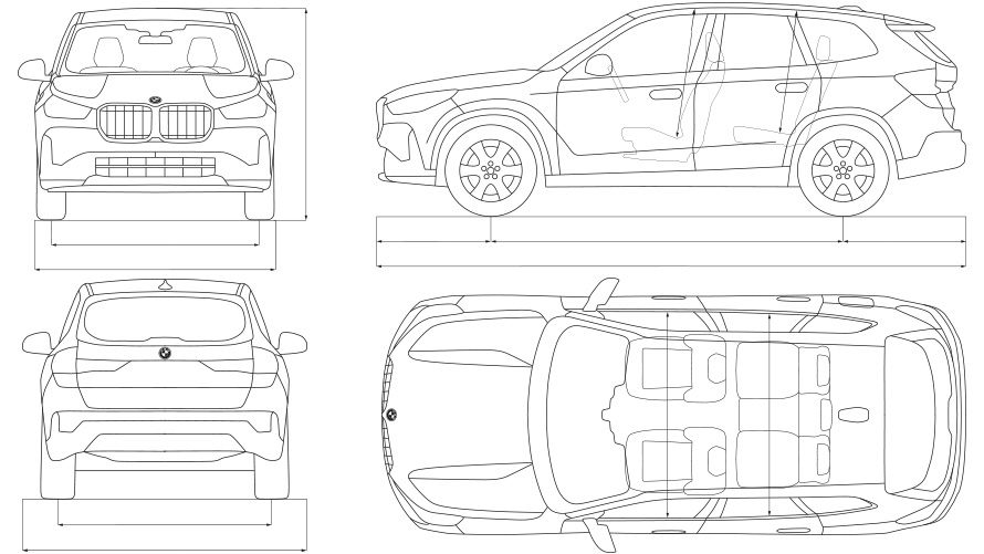 BMW X1 (U11) Motoren & technische Daten BMW.de