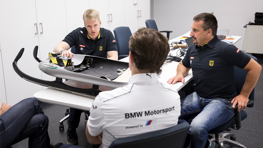 BMW Rodelsimulation