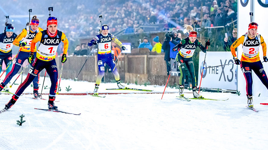 Biathlon auf Schalke