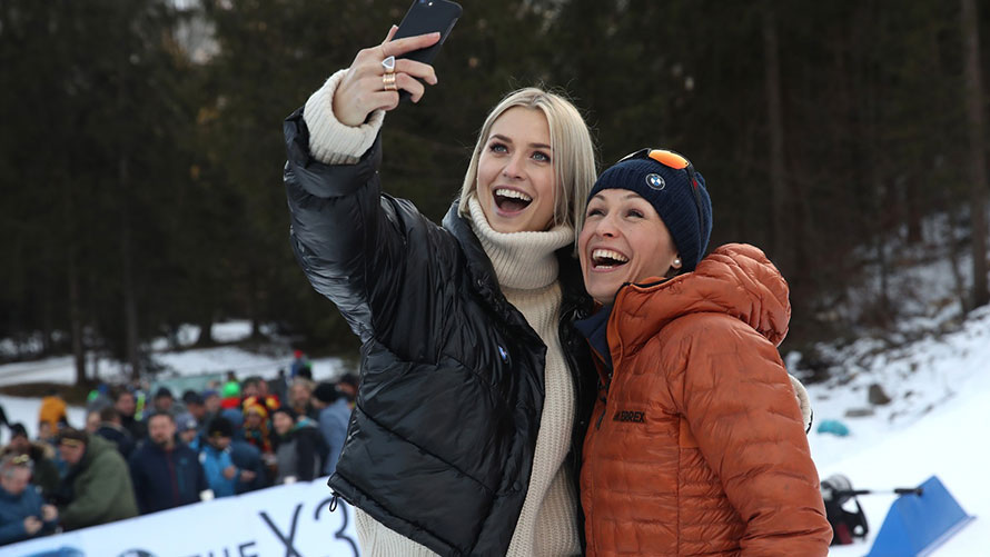 Lena Gercke und Magdalena Neuner