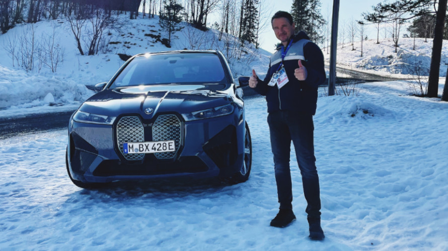 Die BMW Electric Winter Tour 2022