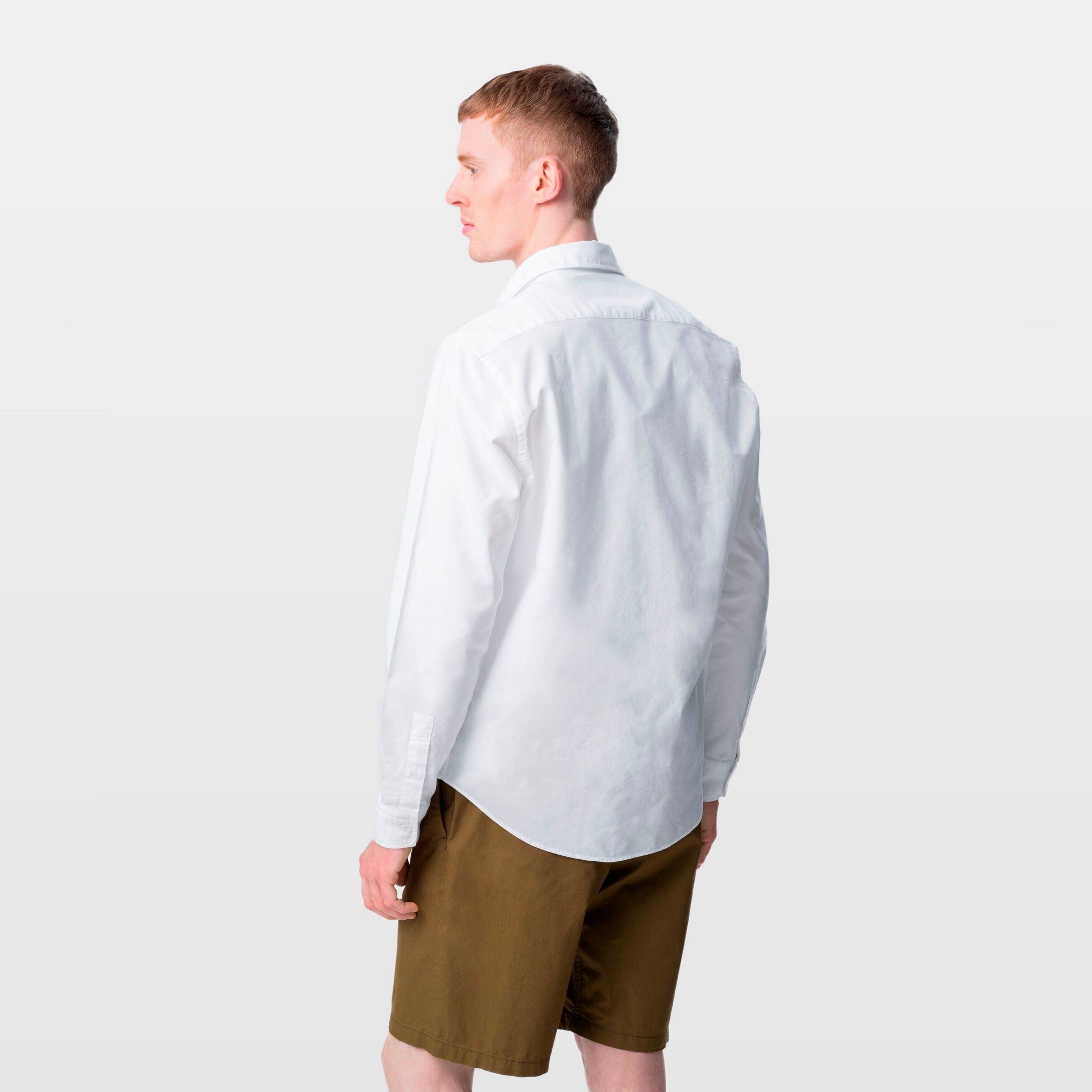 Chemise Manches Longues BMW blanc 3