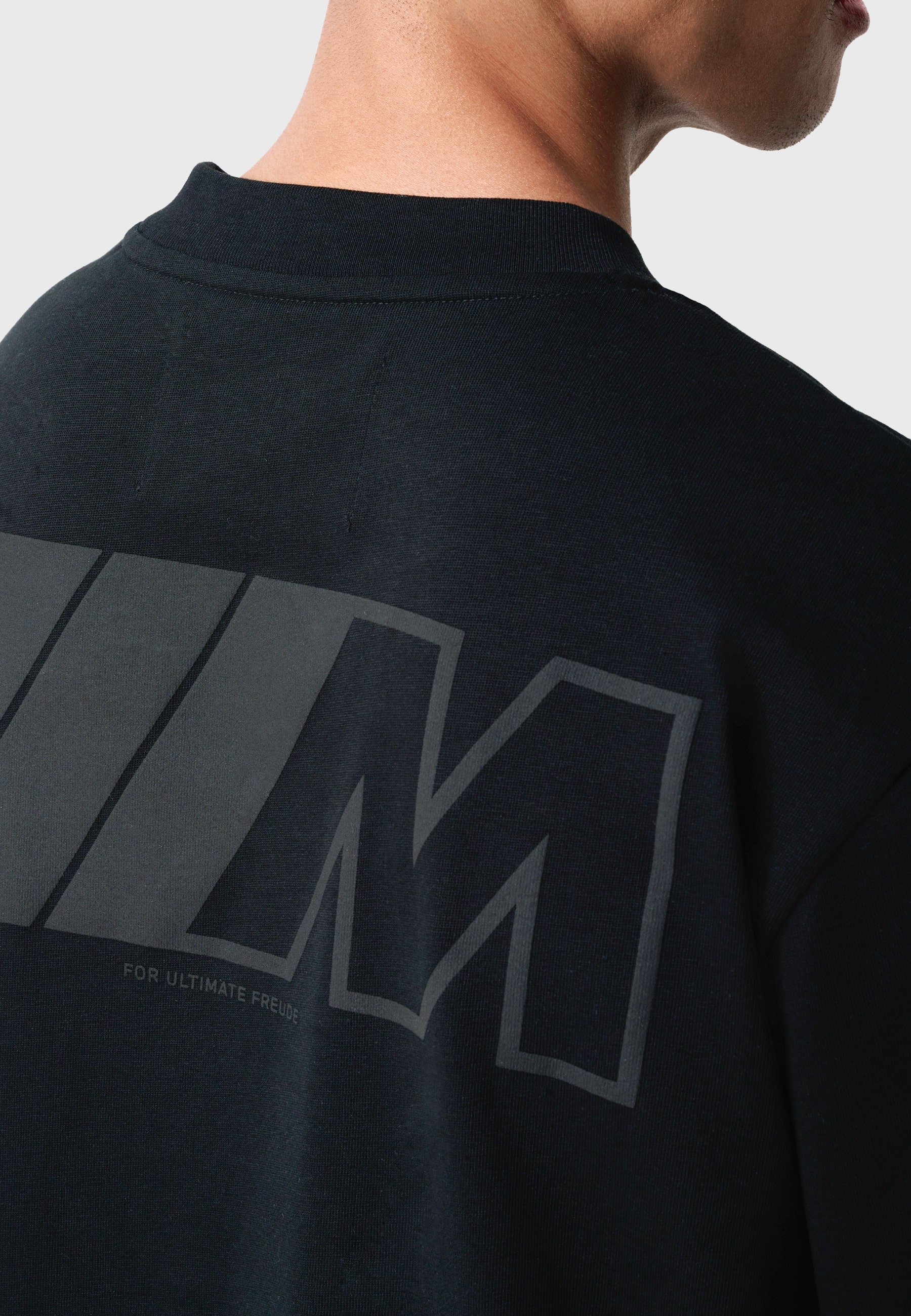 BMW M Oversized Short Sleeve T-shirt Black / Black 3