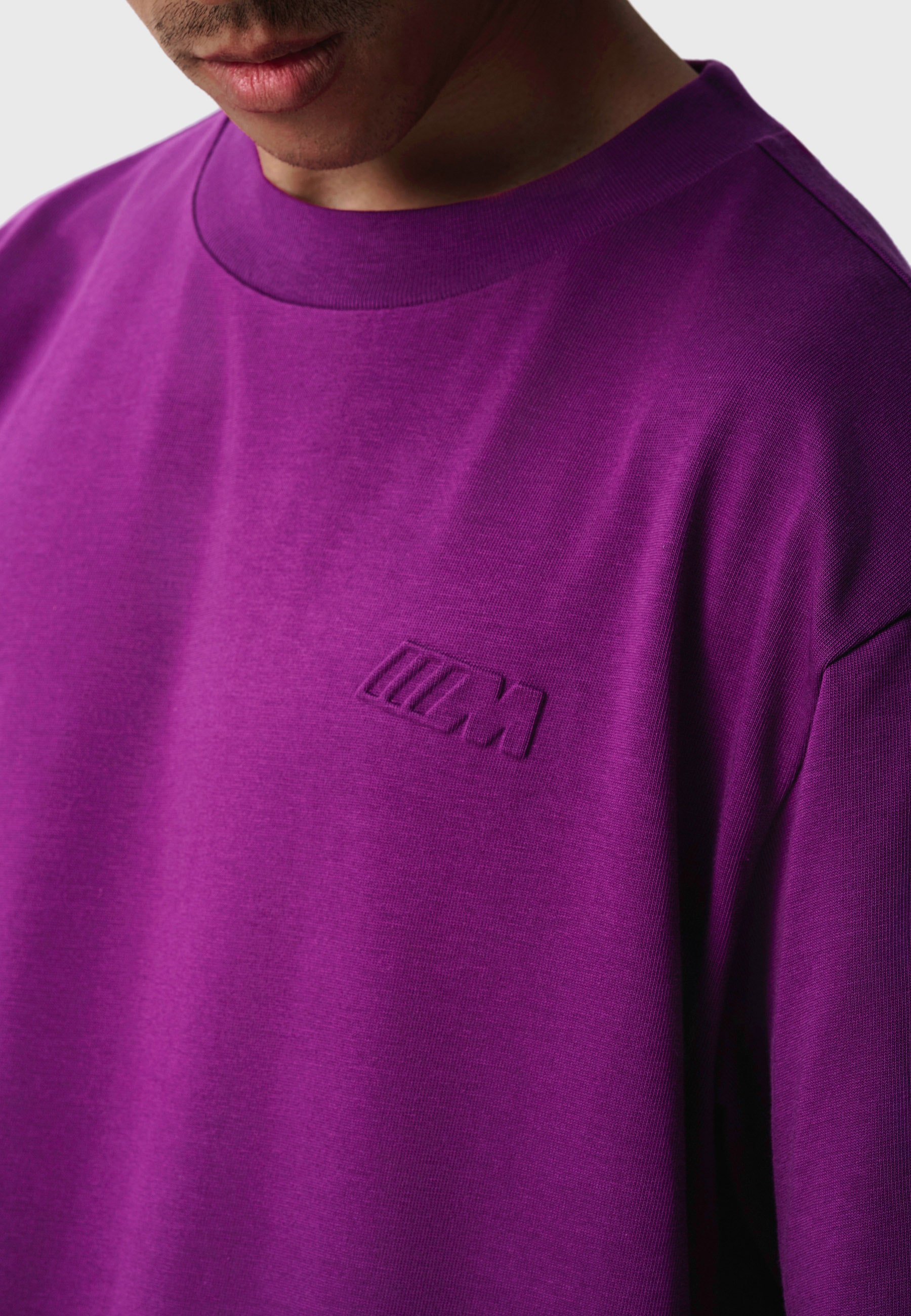 BMW M Oversized Short Sleeve T-shirt Purple / White 7