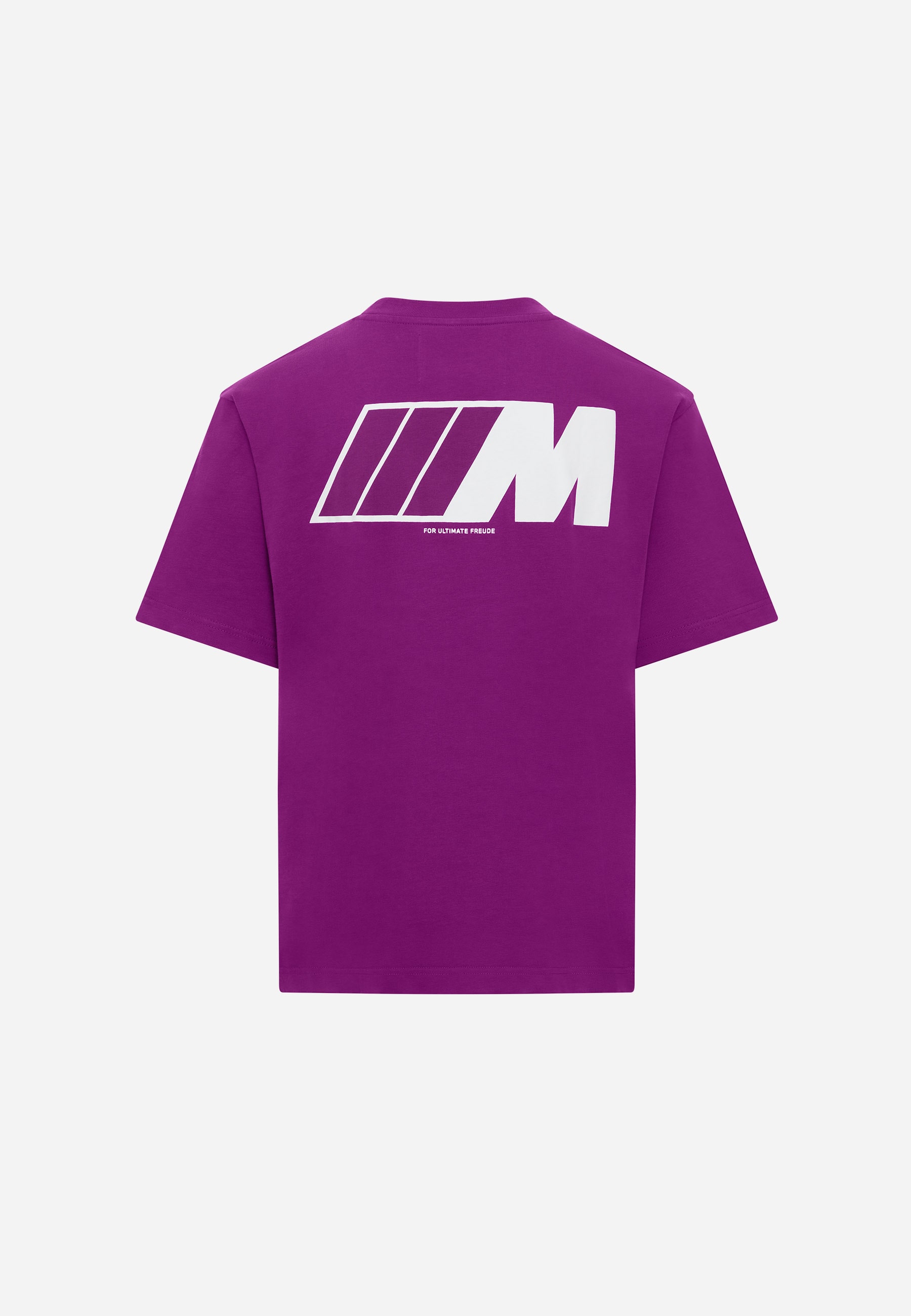 BMW M Oversized Short Sleeve T-shirt Purple / White 4