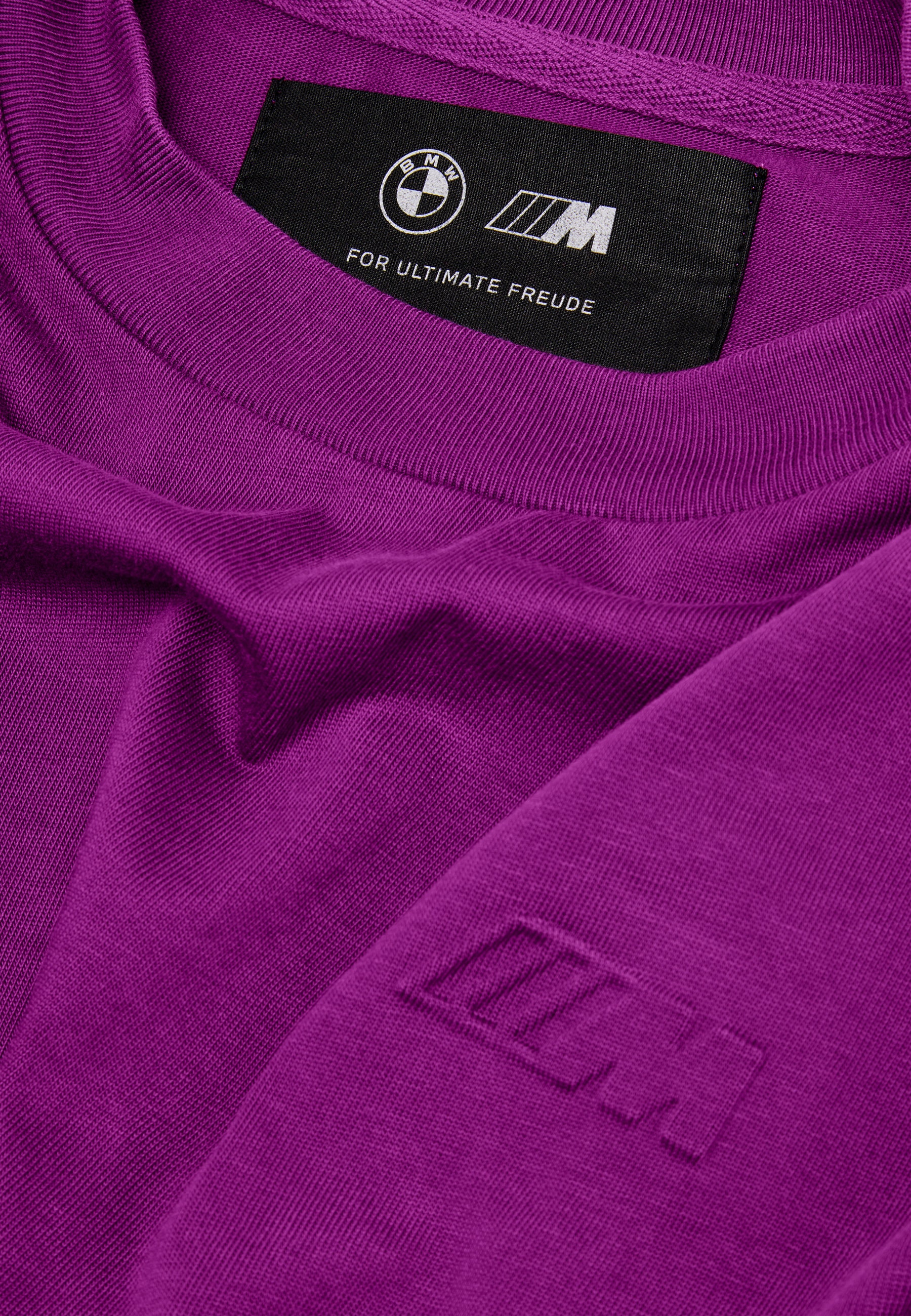 BMW M Oversized Short Sleeve T-shirt Purple / White 5