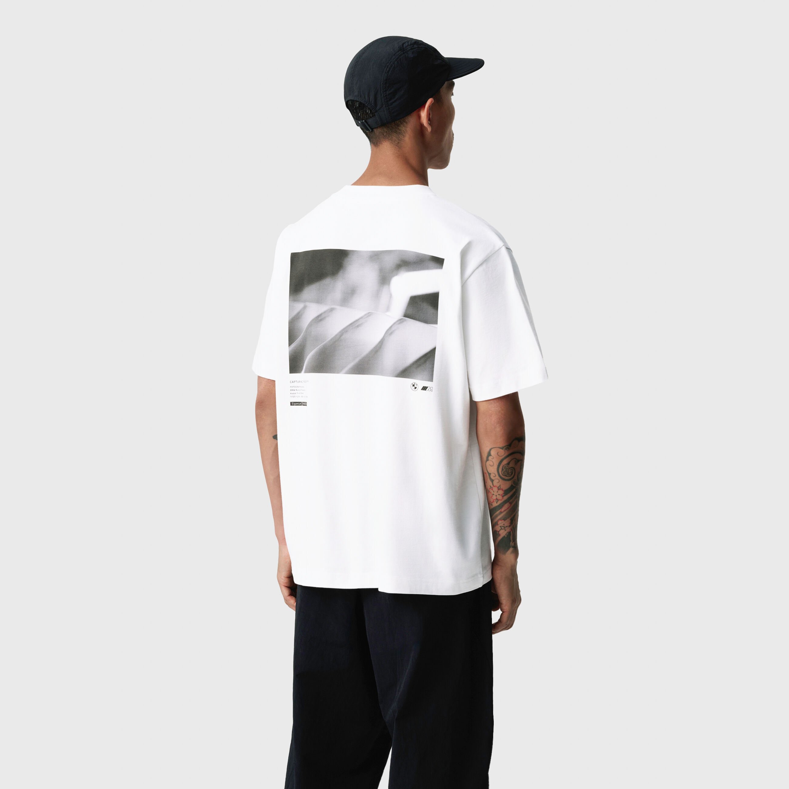 BMW M Oversized Short Sleeve T-shirt White / Black 1