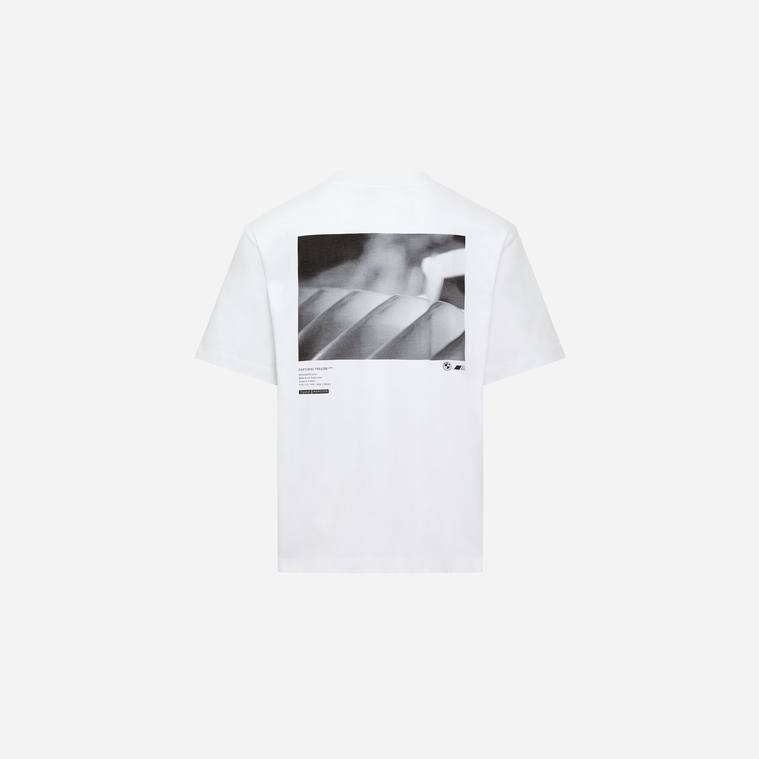 BMW M Oversized Short Sleeve T-shirt White / Black 4