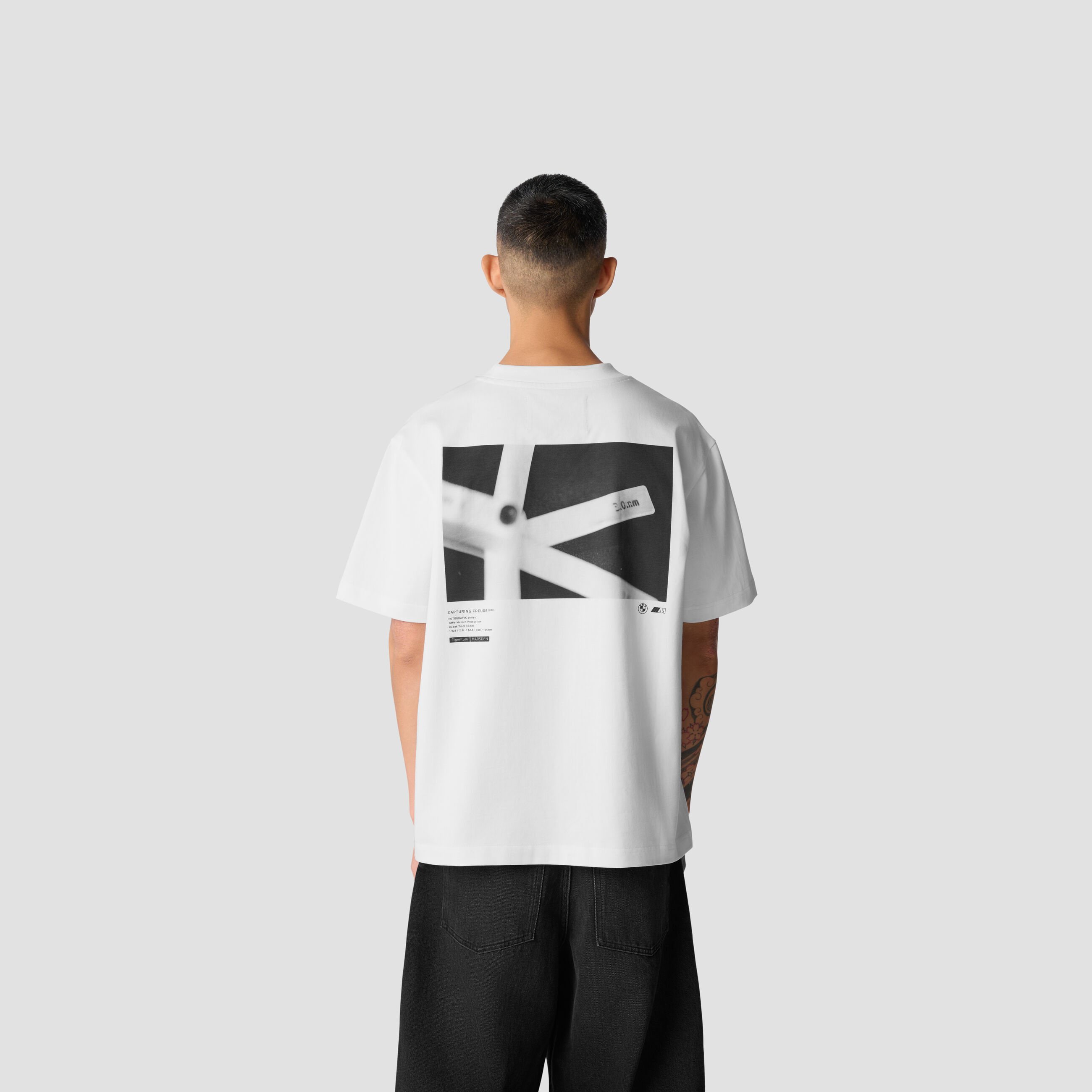 BMW M Oversized Short Sleeve T-shirt White 5
