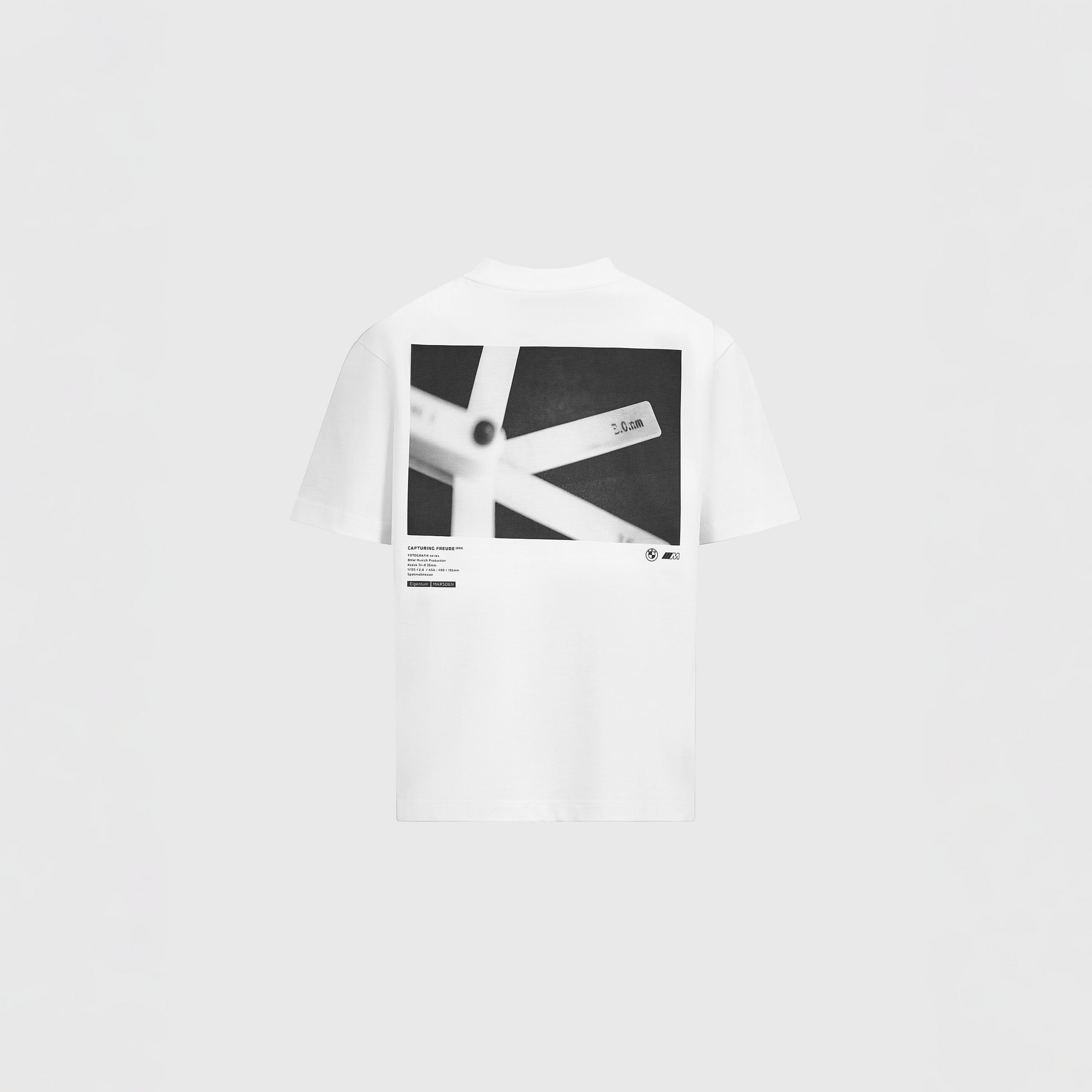 BMW M Oversized Short Sleeve T-shirt White 4