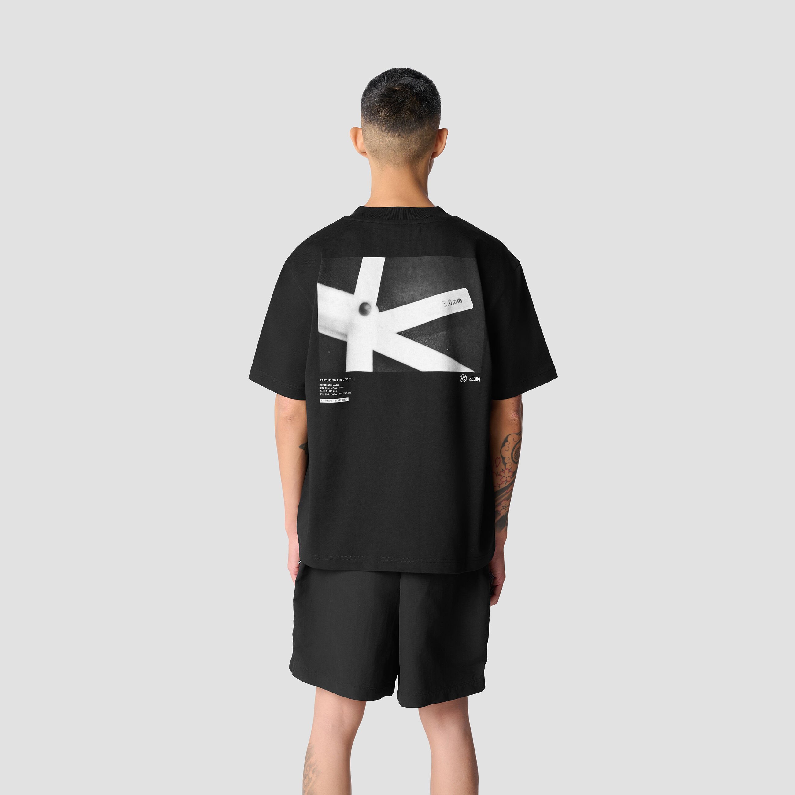 BMW M Oversized Short Sleeve T-shirt Black 1