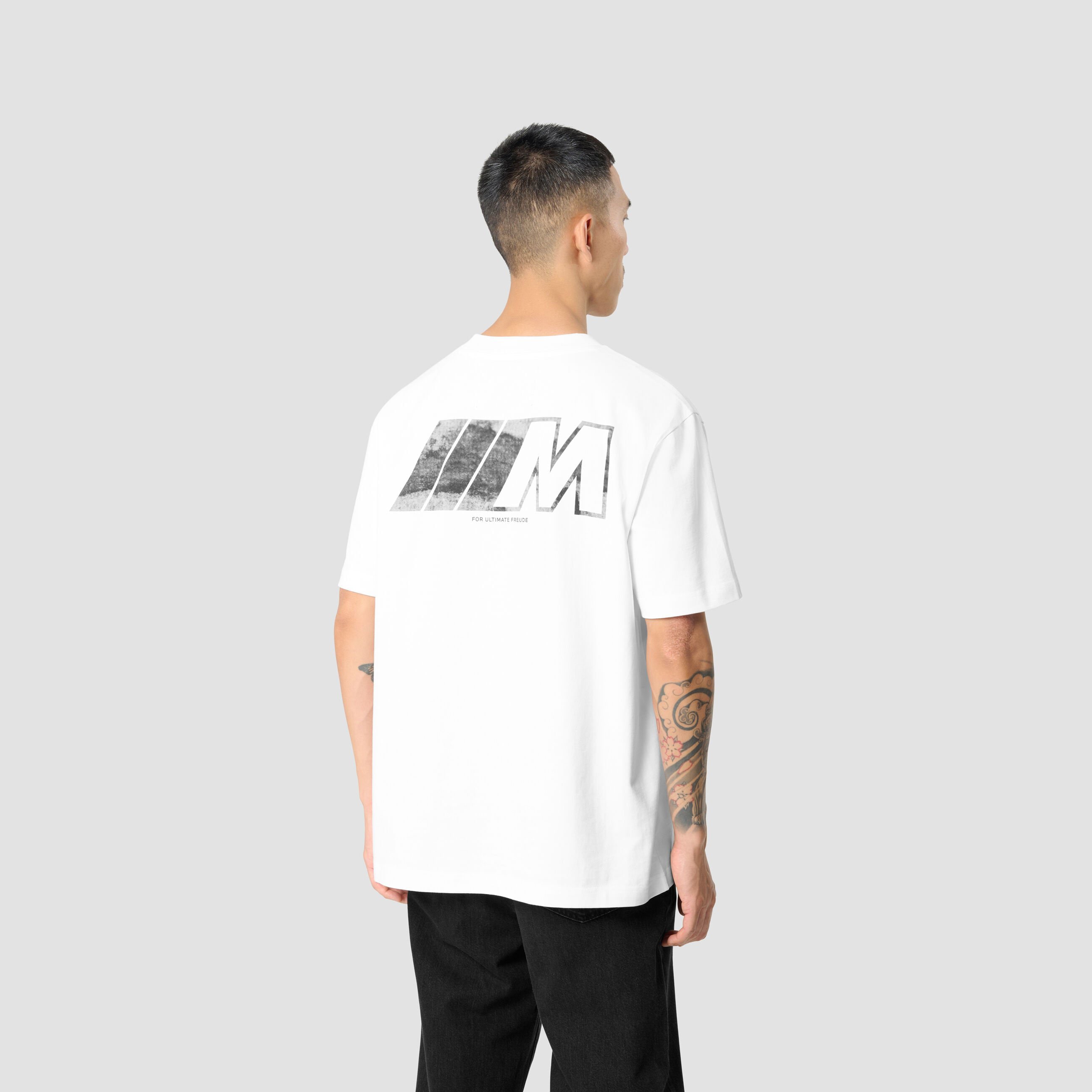 BMW M Oversized Short Sleeve T-shirt White 1