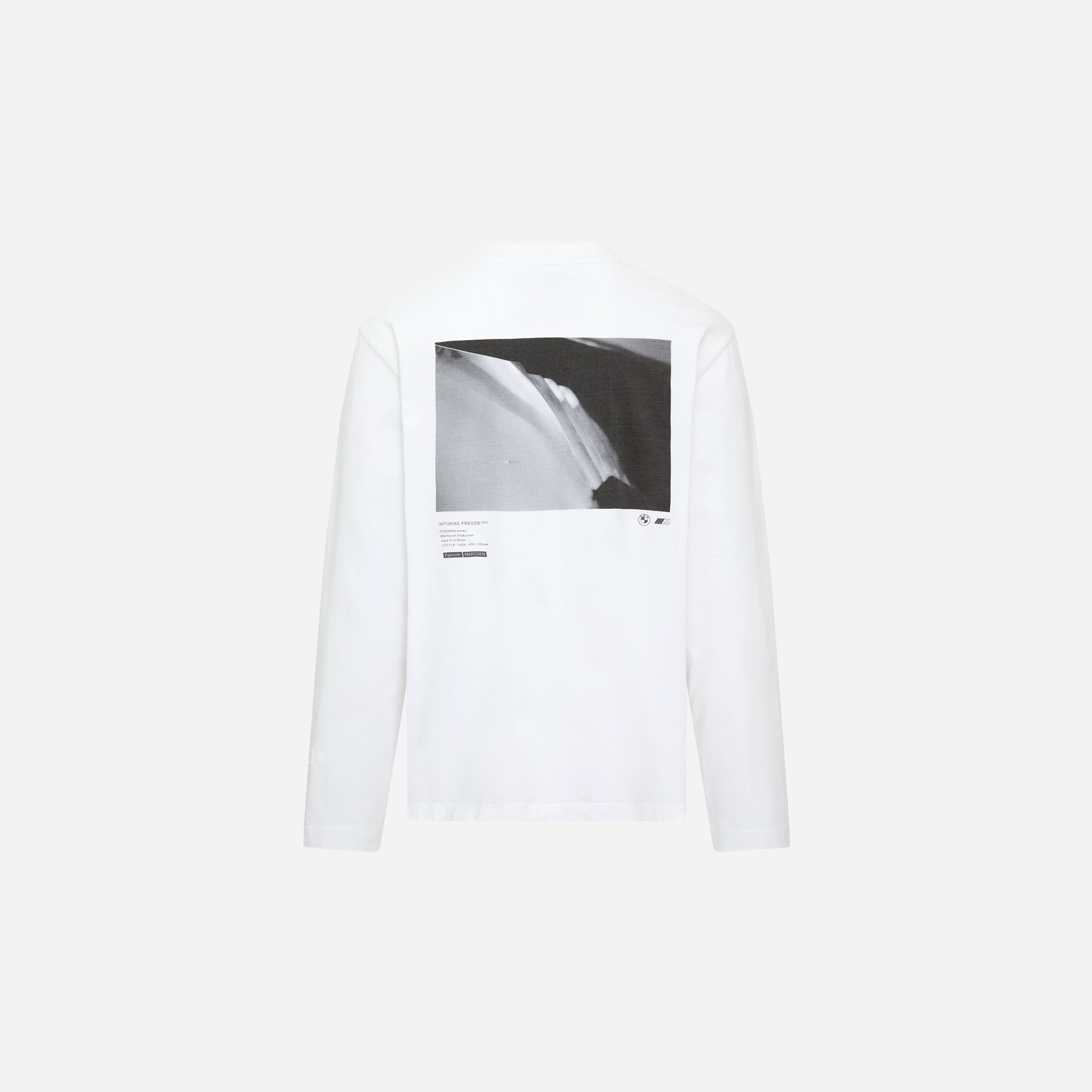 BMW M Oversized Long Sleeve T-shirt White / Black 4 Expanded view