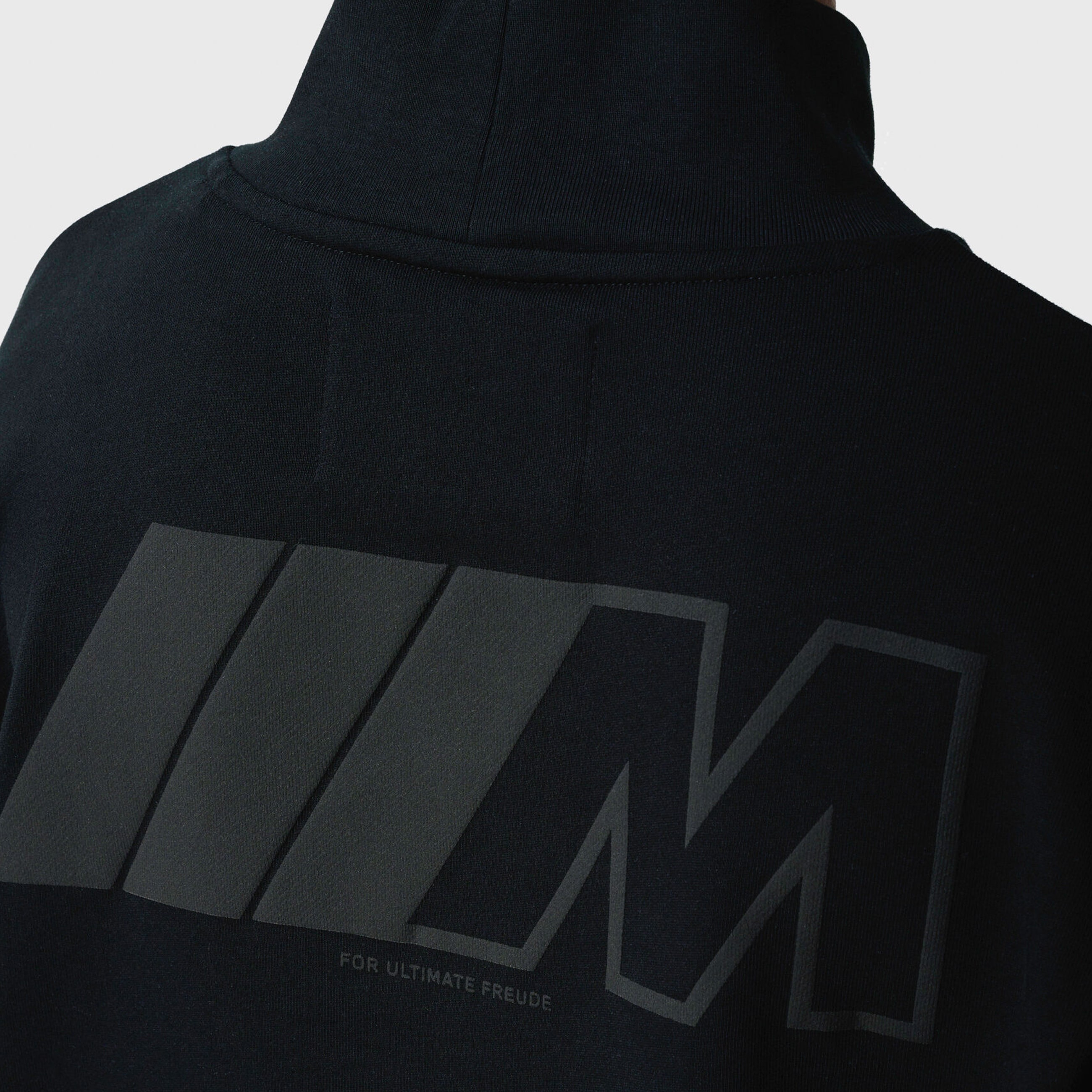 BMW M High Neck Crew Sweatshirt Black / Black 4