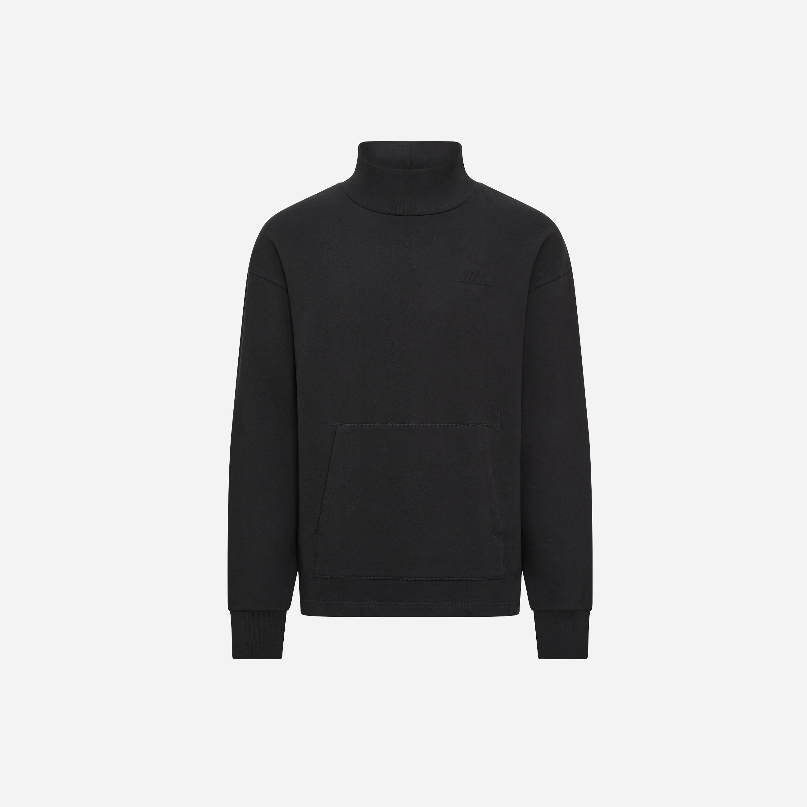 BMW M High Neck Crew Sweatshirt Black / Black 1