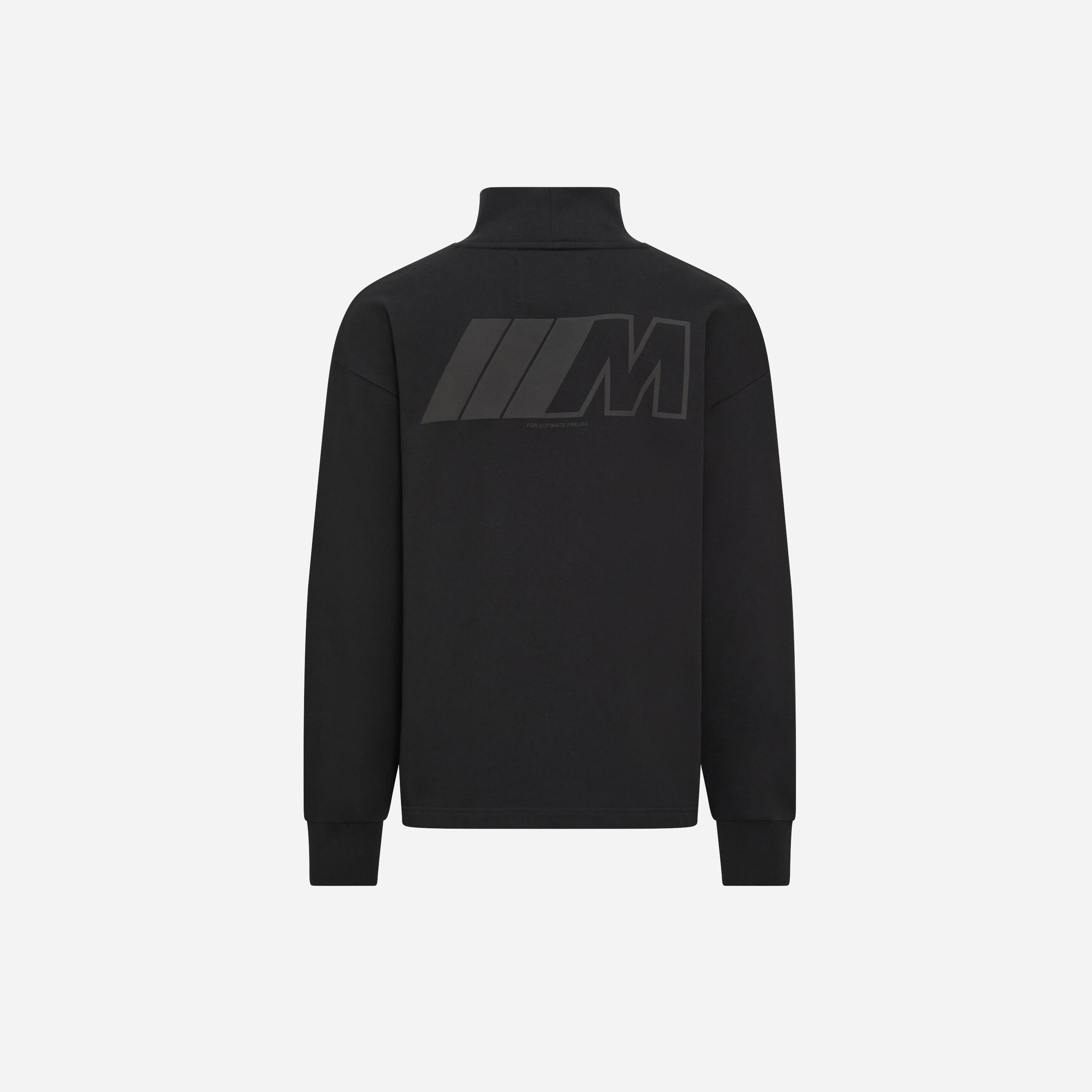 BMW M High Neck Crew Sweatshirt Black / Black 3