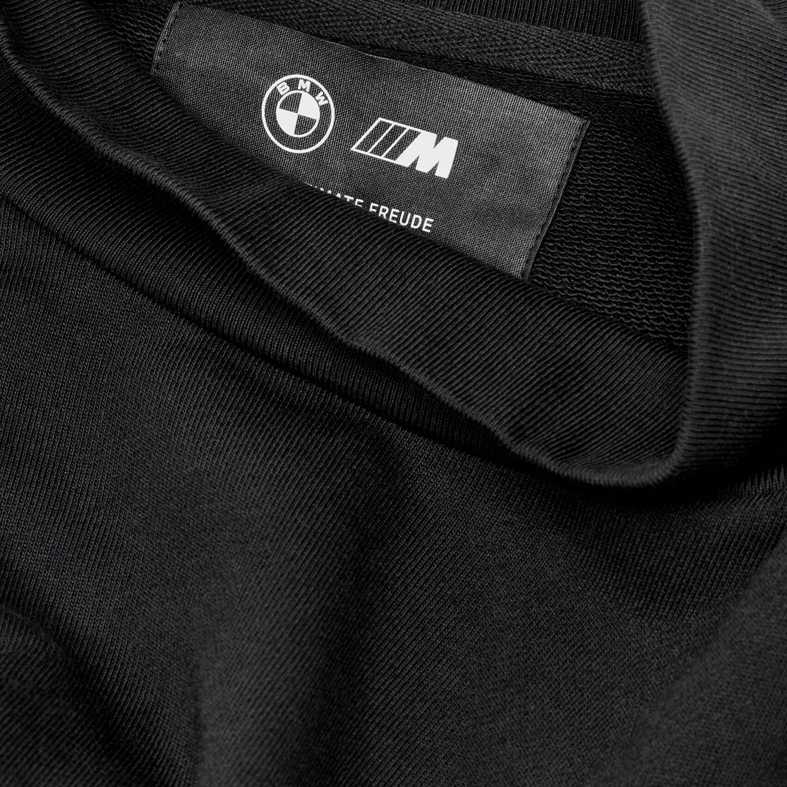 BMW M High Neck Crew Sweatshirt Black / Black 5
