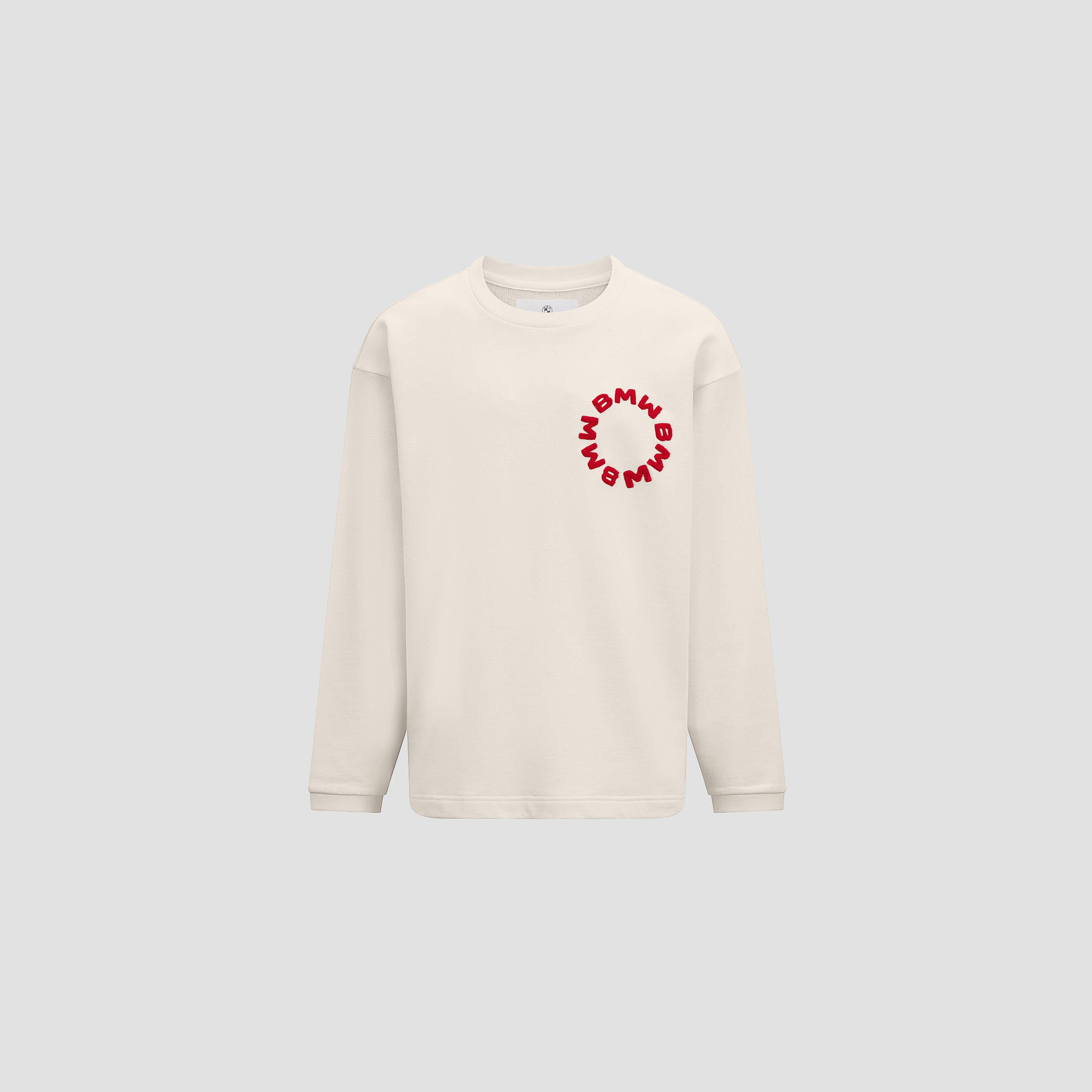 Sweatshirt Oversized BMW Raw beige 1