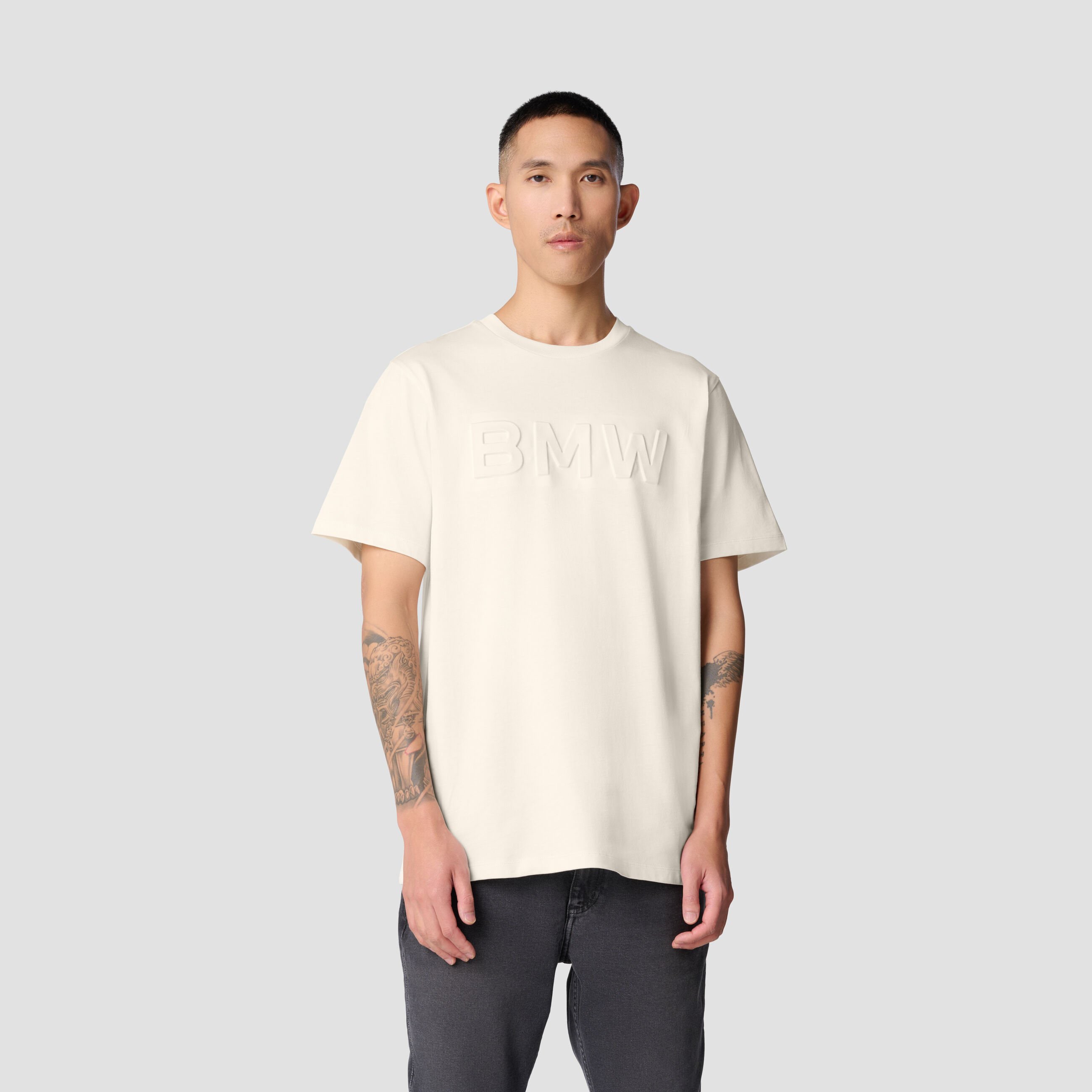 BMW Core Large T-shirt Beige 1 Expanded view