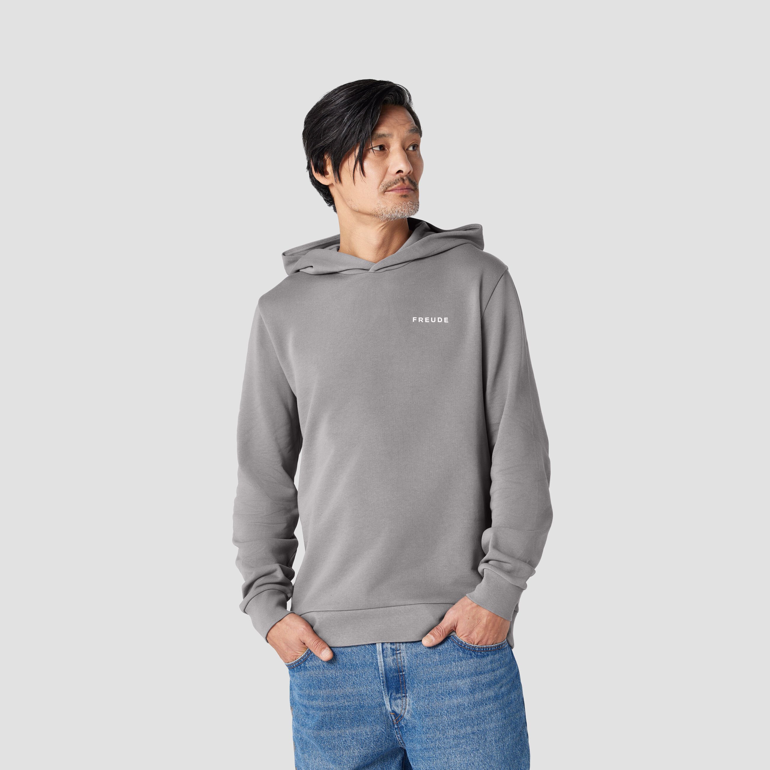BMW Logo Hoodie Mid Grey 3