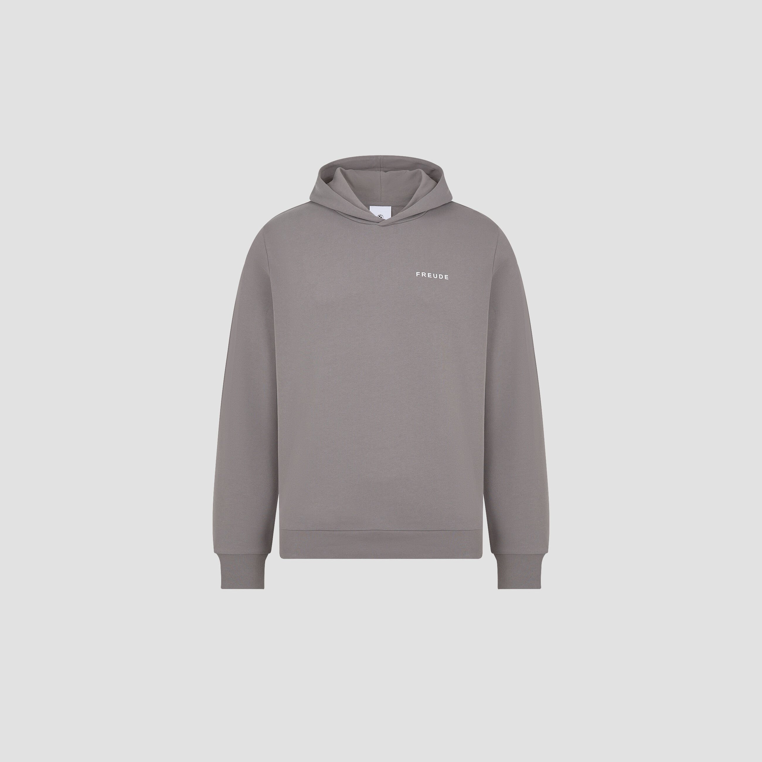 BMW Logo Hoodie Mid Grey 2