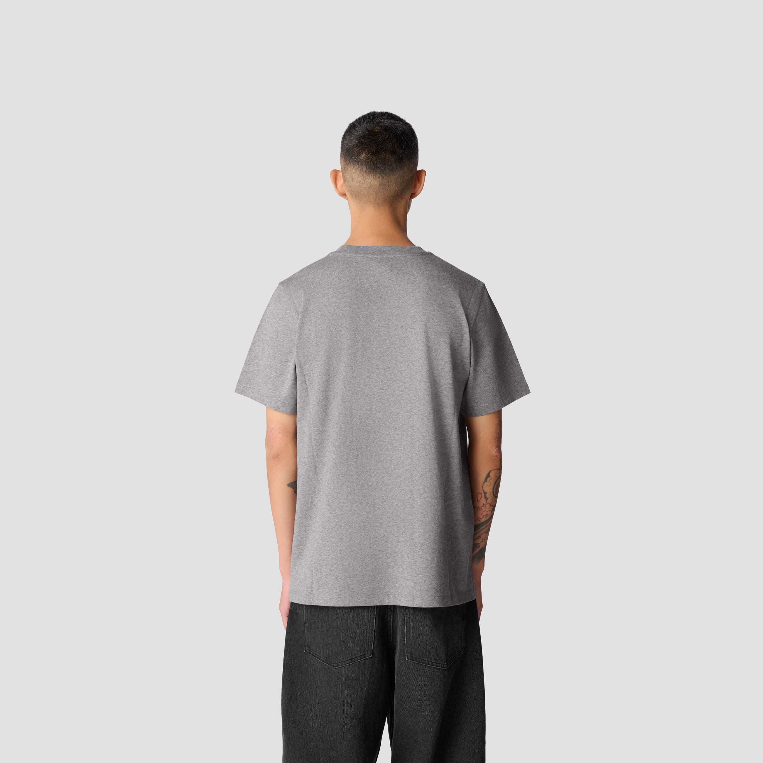 BMW M Core Default T-shirt Mid Grey Melange 3
