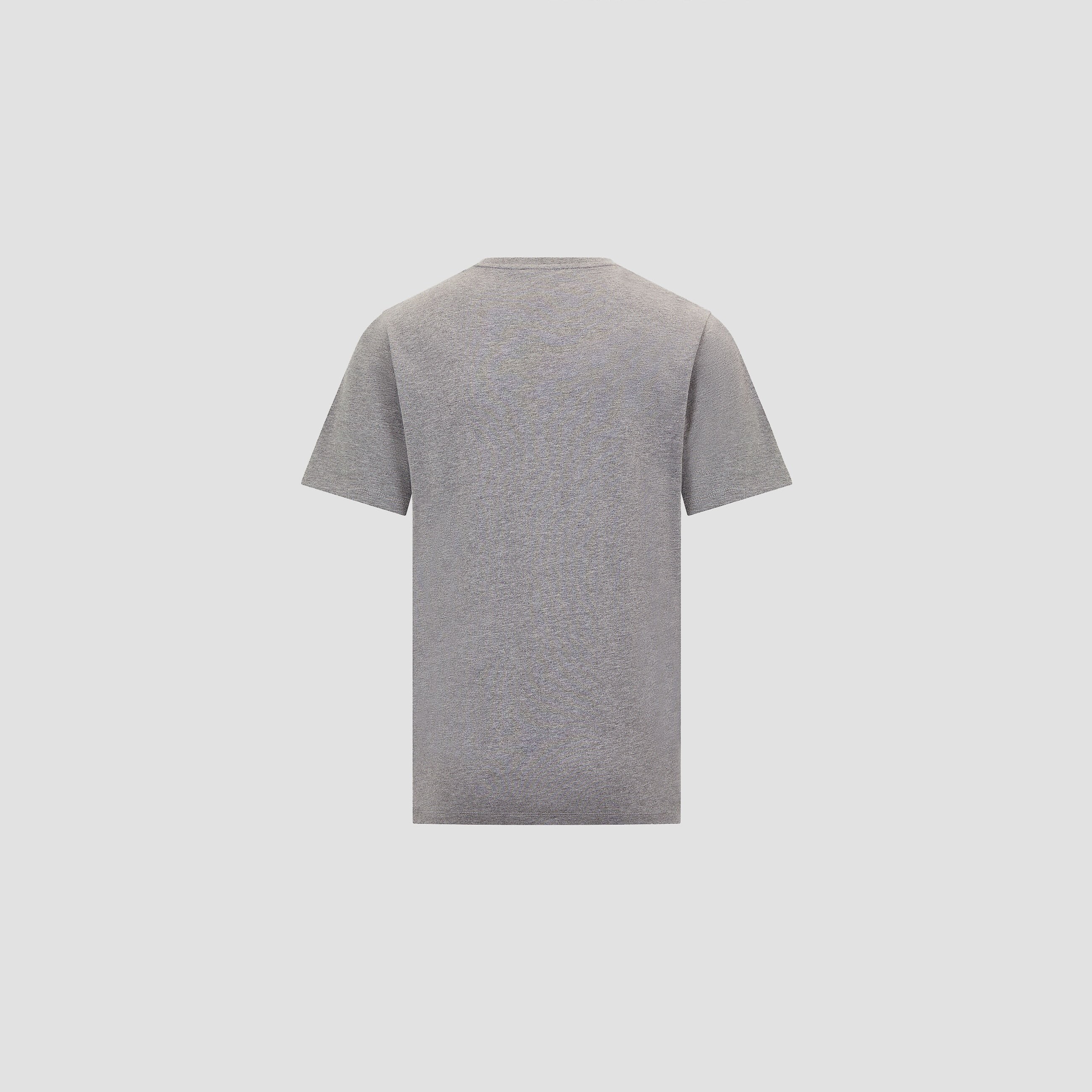 BMW M Core Default T-shirt Mid Grey Melange 4