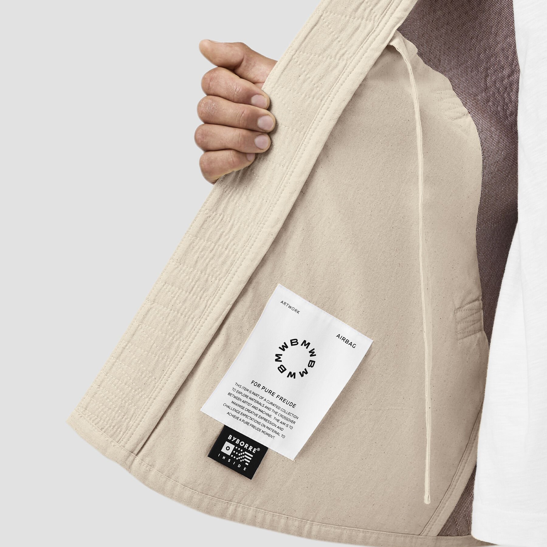 Visa som helskärm BMW Byborre Kimono  Beige 6