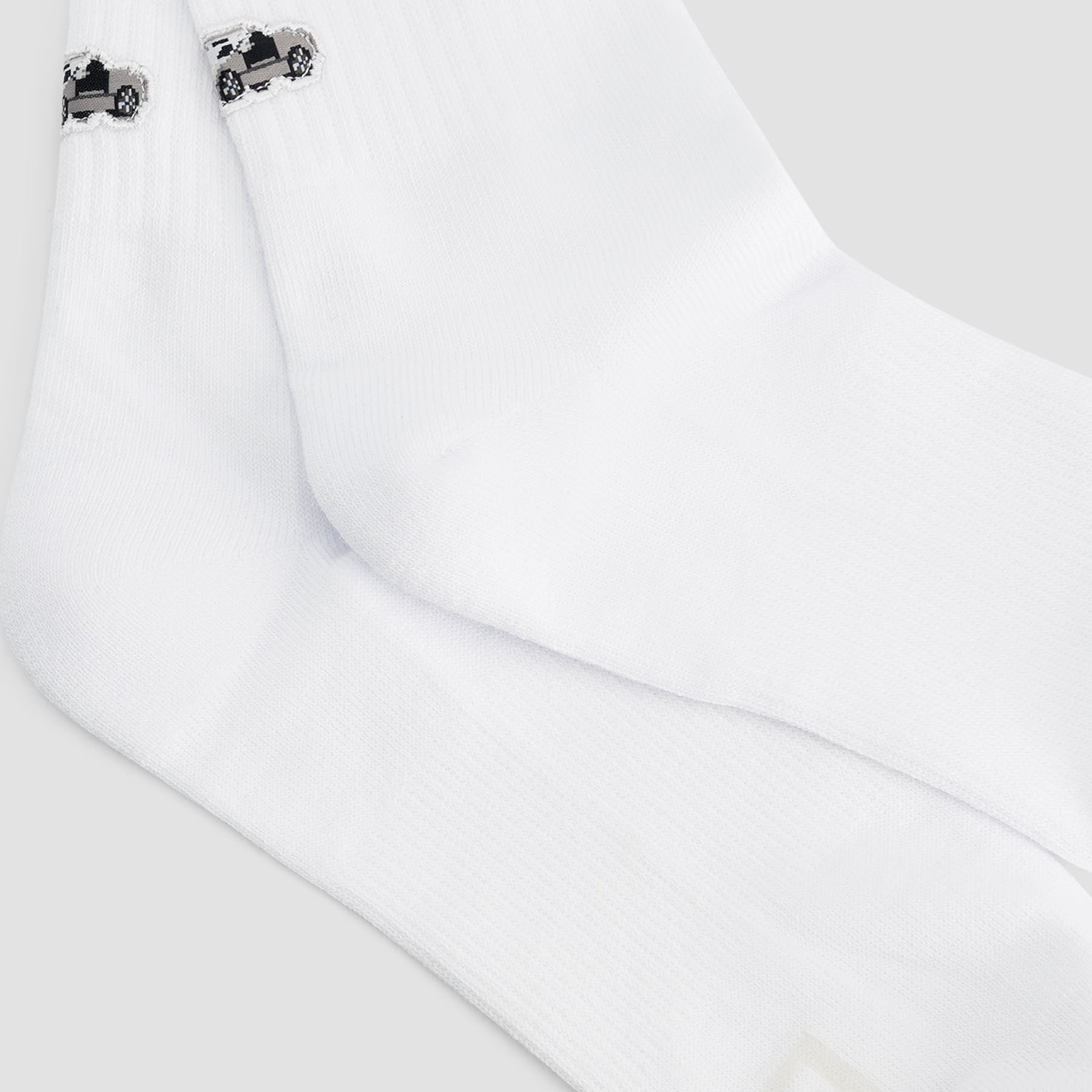 Visa som helskärm BMW Z1 Pixel Logo Strumpor  Vit 2