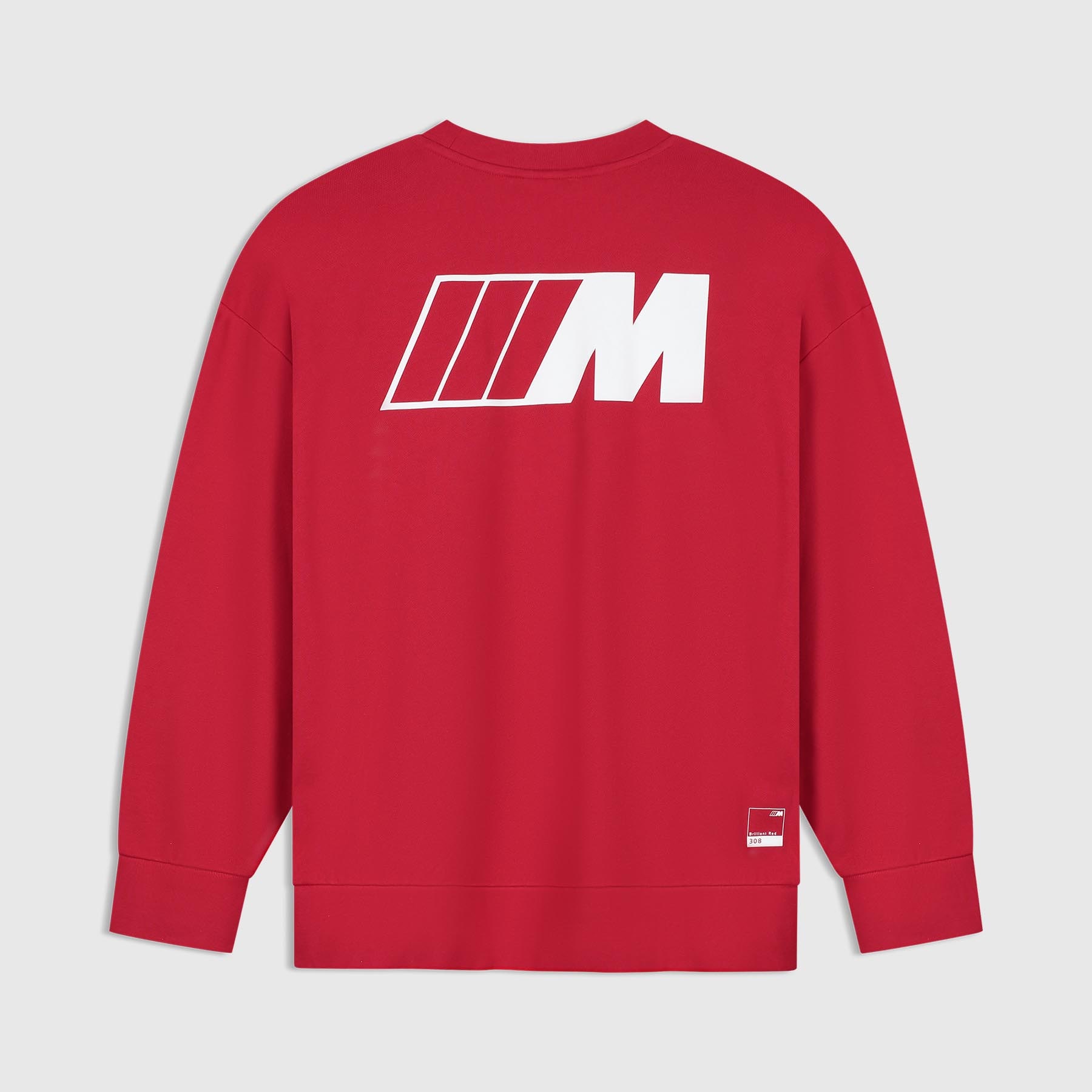 Afficher en plein écran Sweatshirt Oversized BMW M Reverse Logo Rouge 4