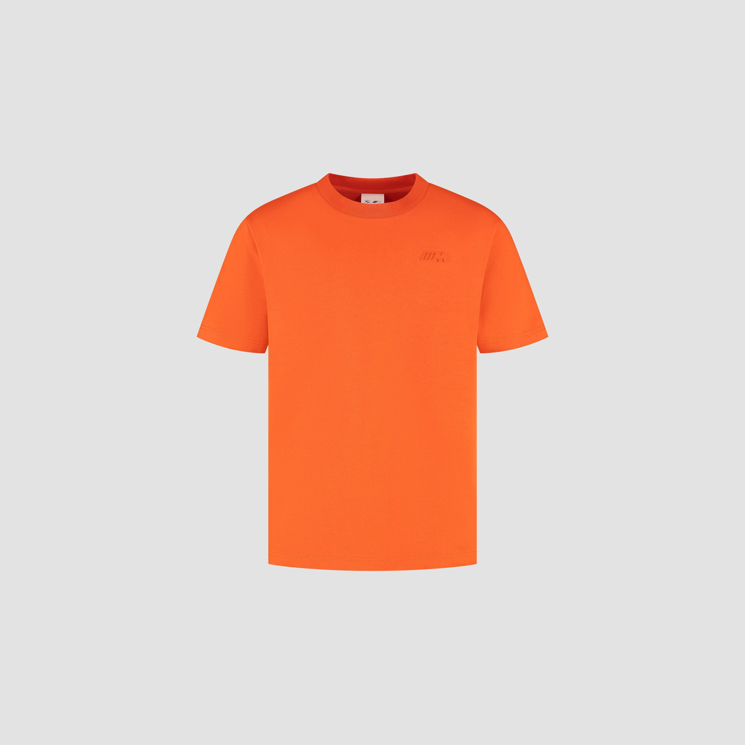 Visa som helskärm BMW M Reverse Logo Överdimensionerad T-shirt Orange 1
