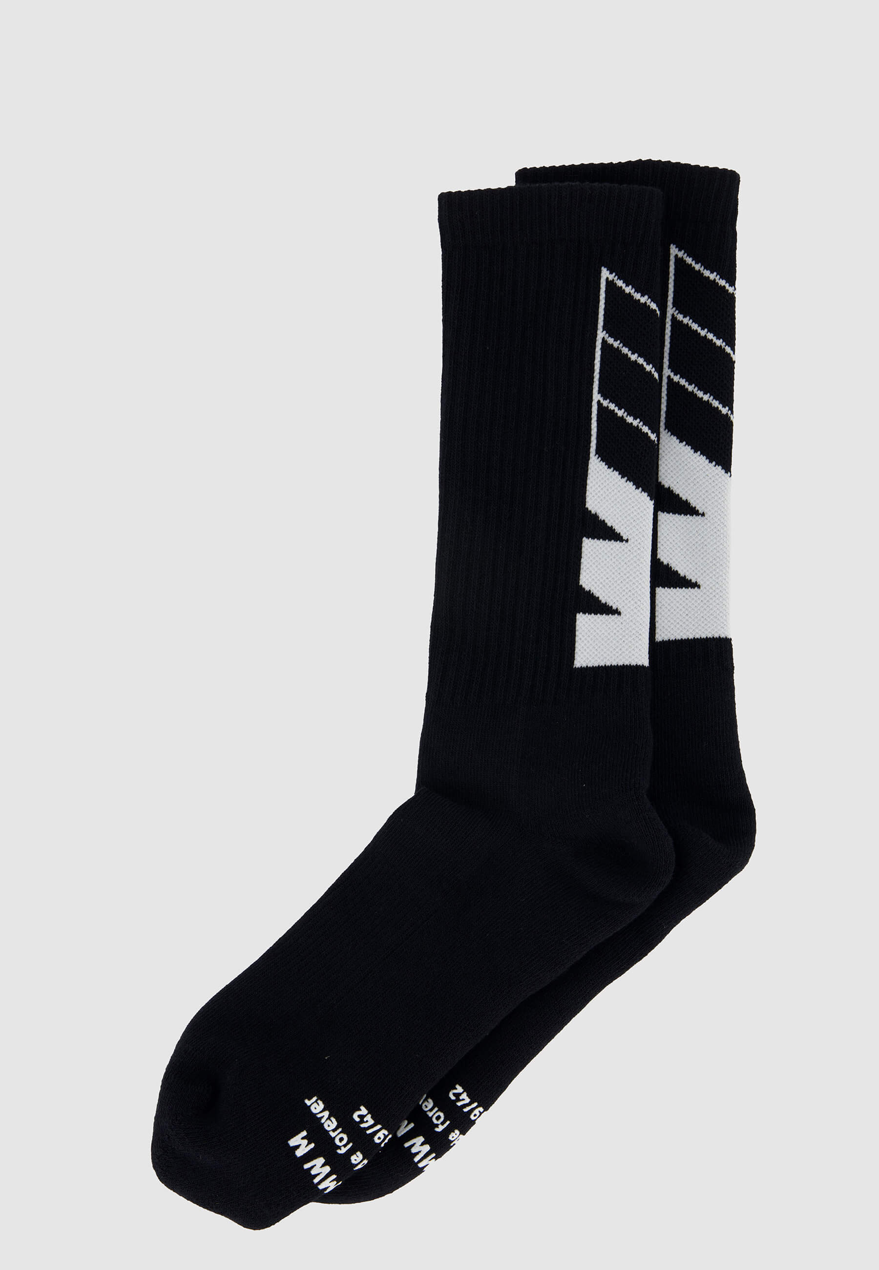 BMW M Tonal Logo Crew Socks Black 1