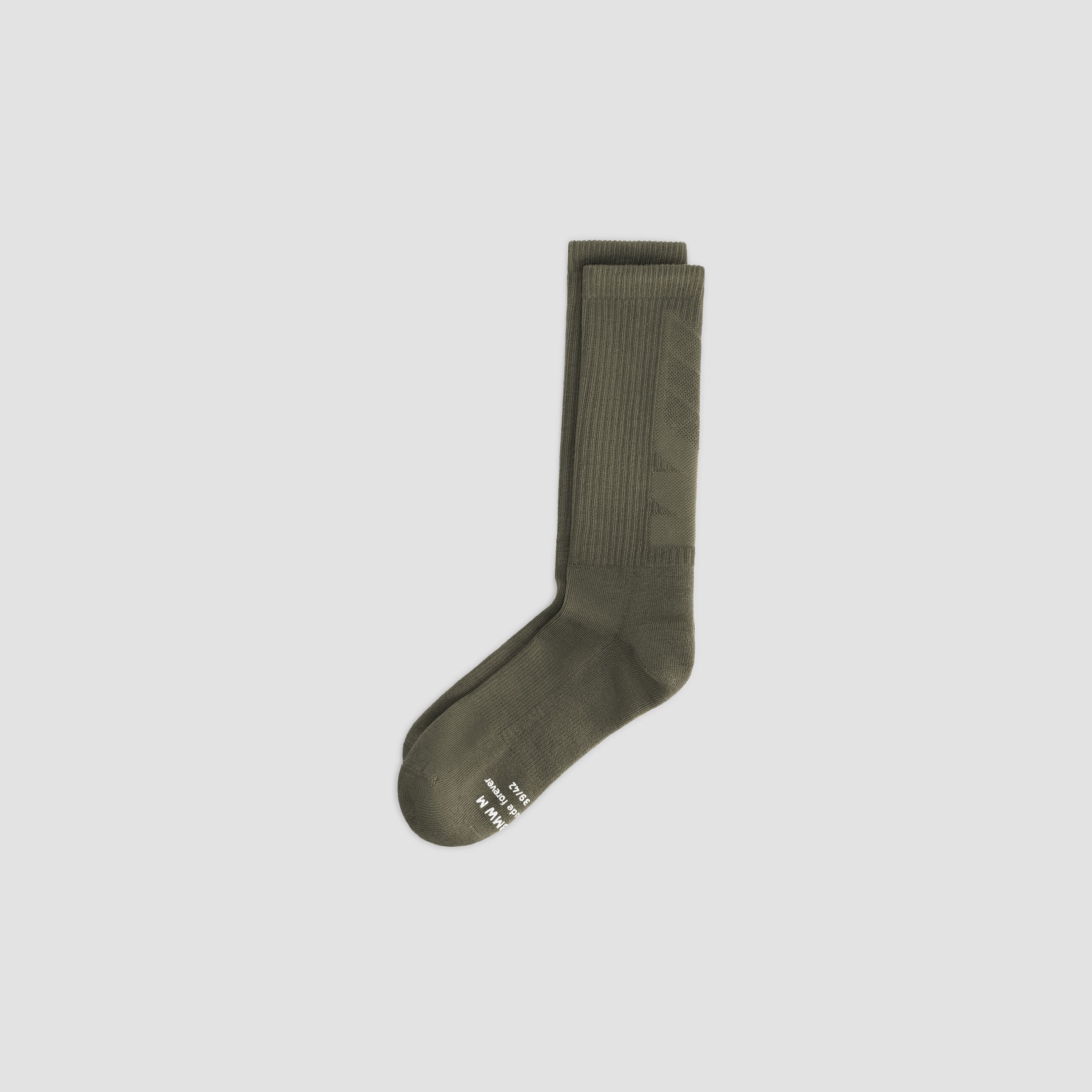 BMW M Tonal Logo Crew Socks  Green 1