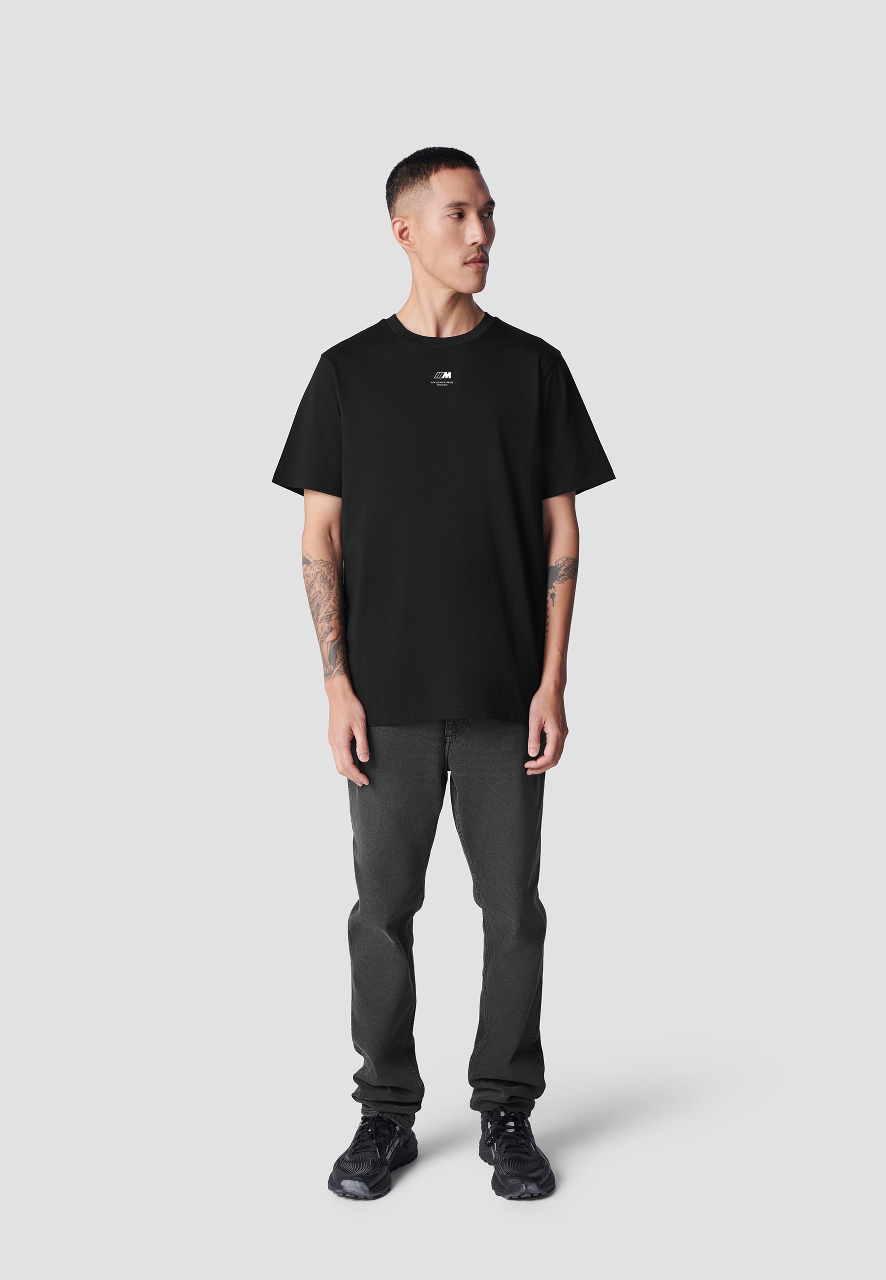 T-Shirt BMW M Core Micro Logo Noir 5