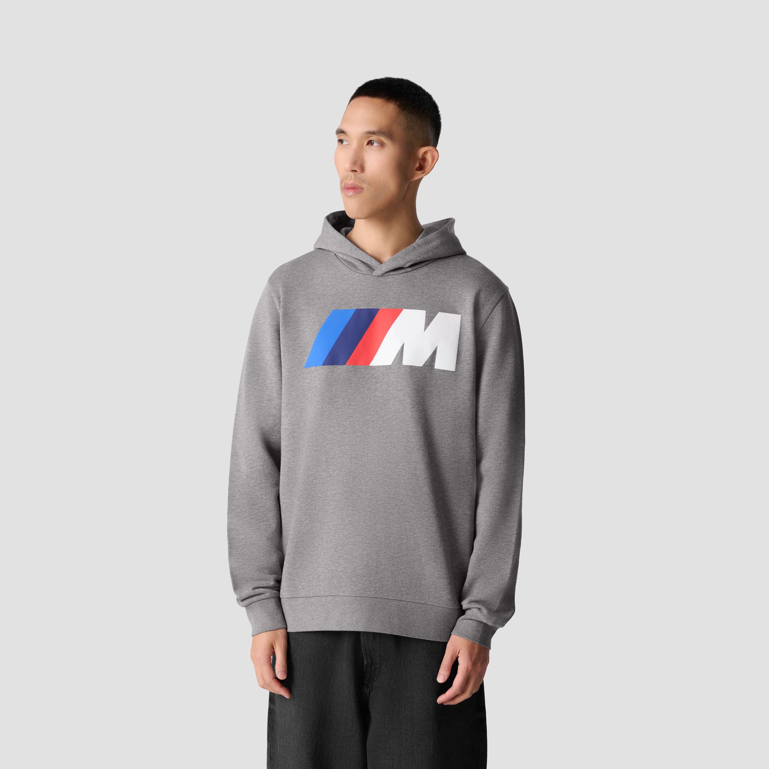 BMW M Default Logo Hoodie  grey 1