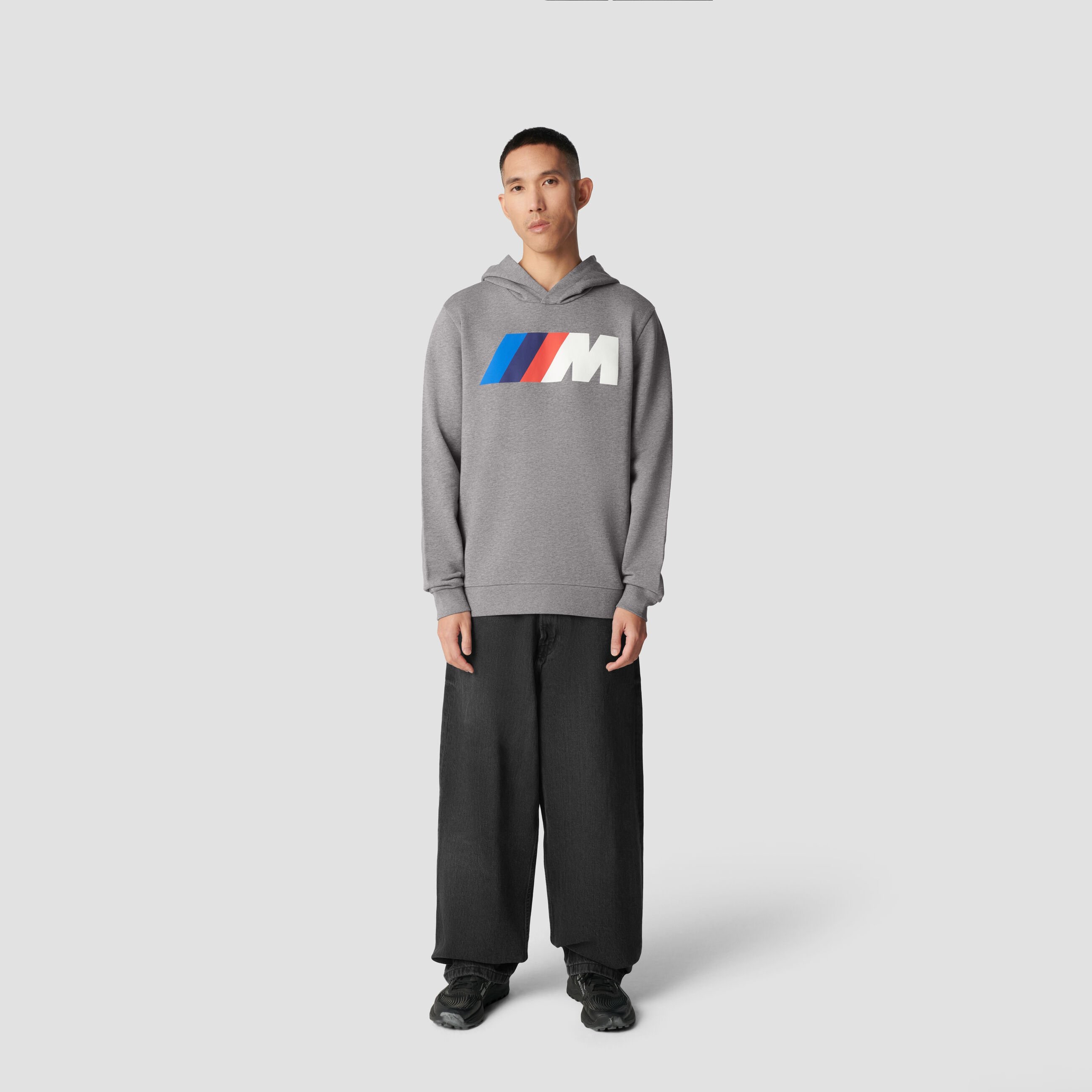 BMW M Default Logo Hoodie  grey 5