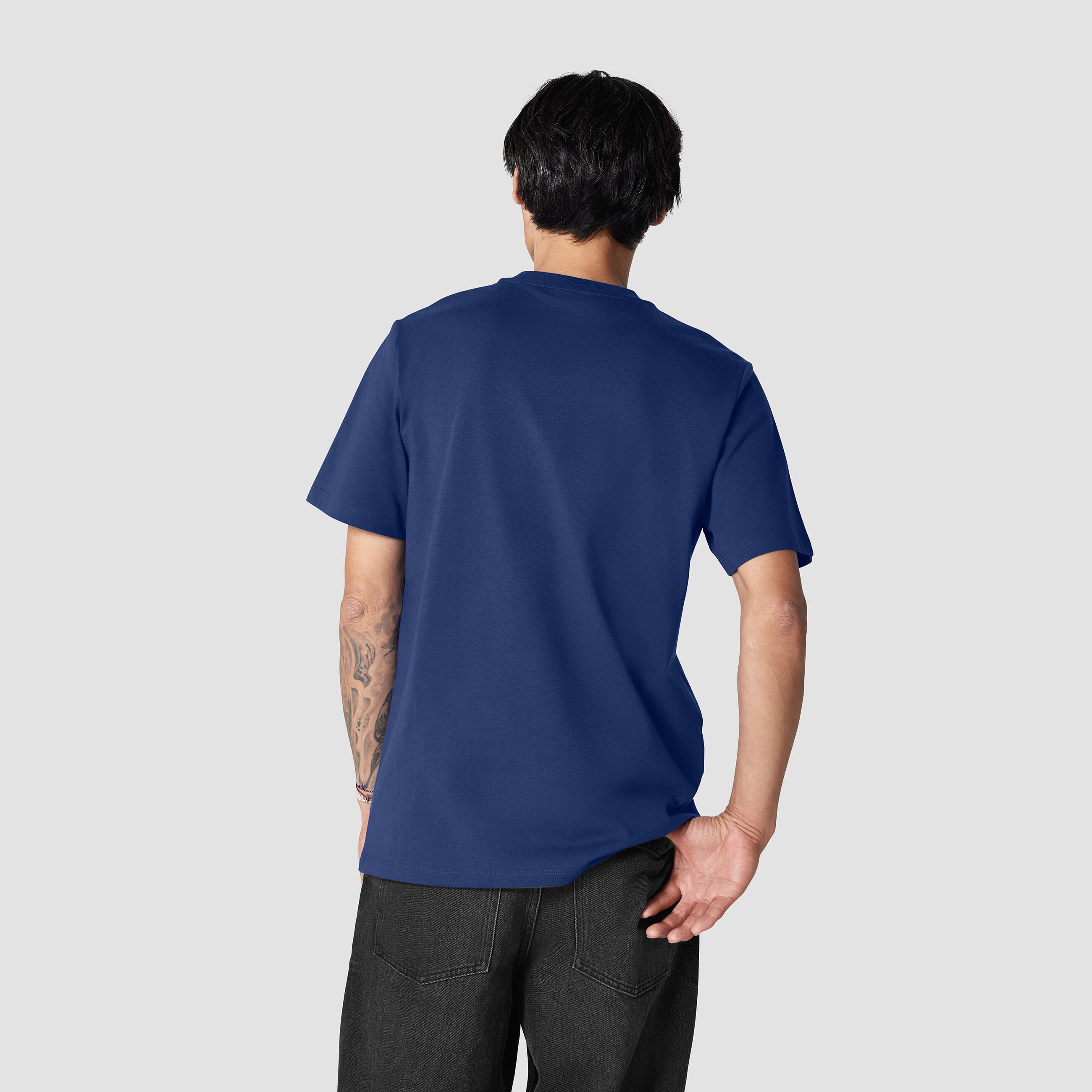 BMW Core Micro Logo T-Shirt Dunkelblau 3